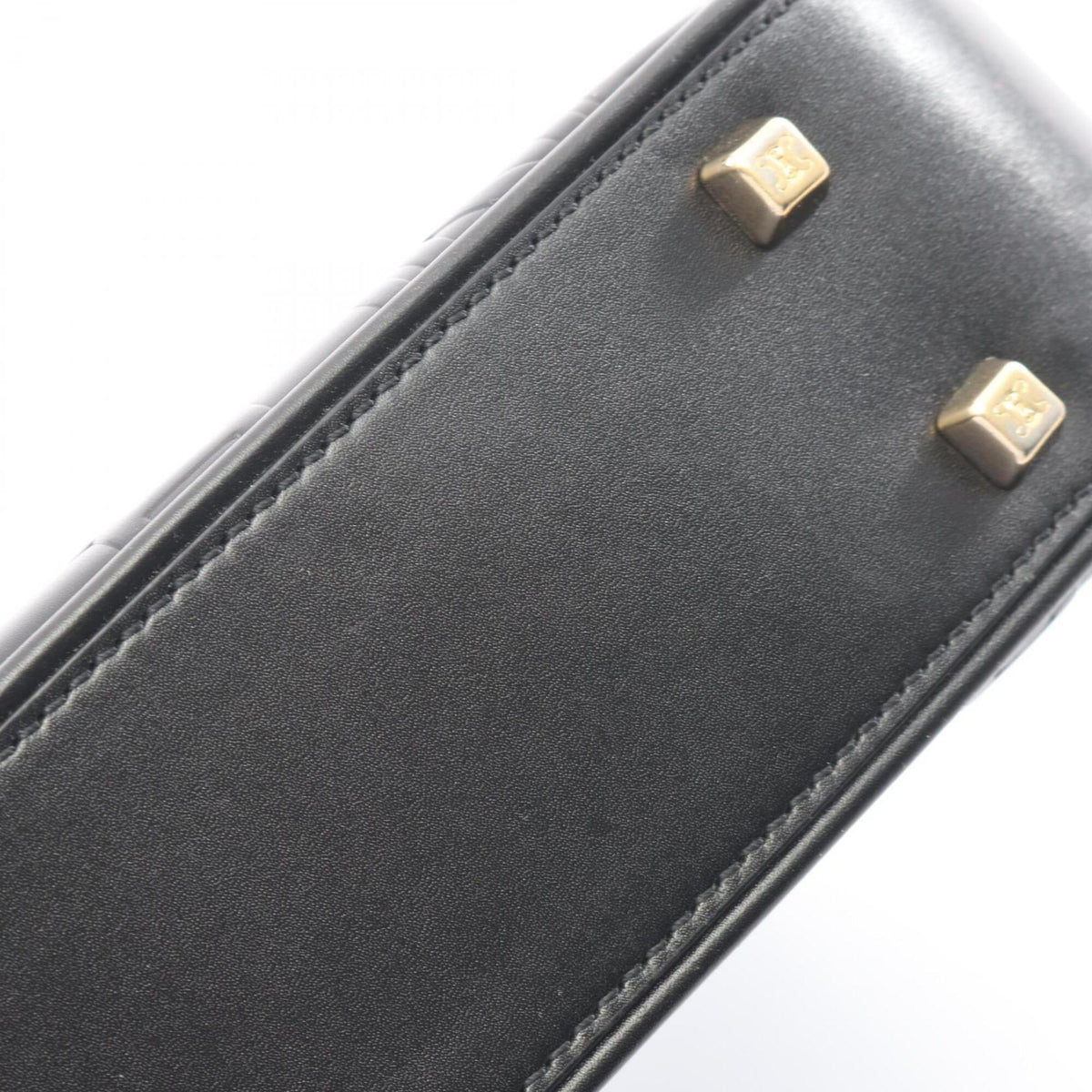 Celine Black Leather Handbag Shoulder Bag (Pre-Owned)
