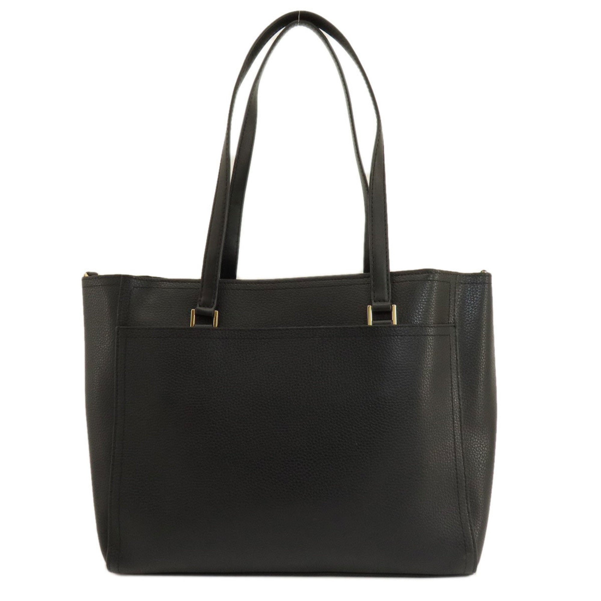 Michael Kors Black Leather Tote Bag (Pre-Owned)