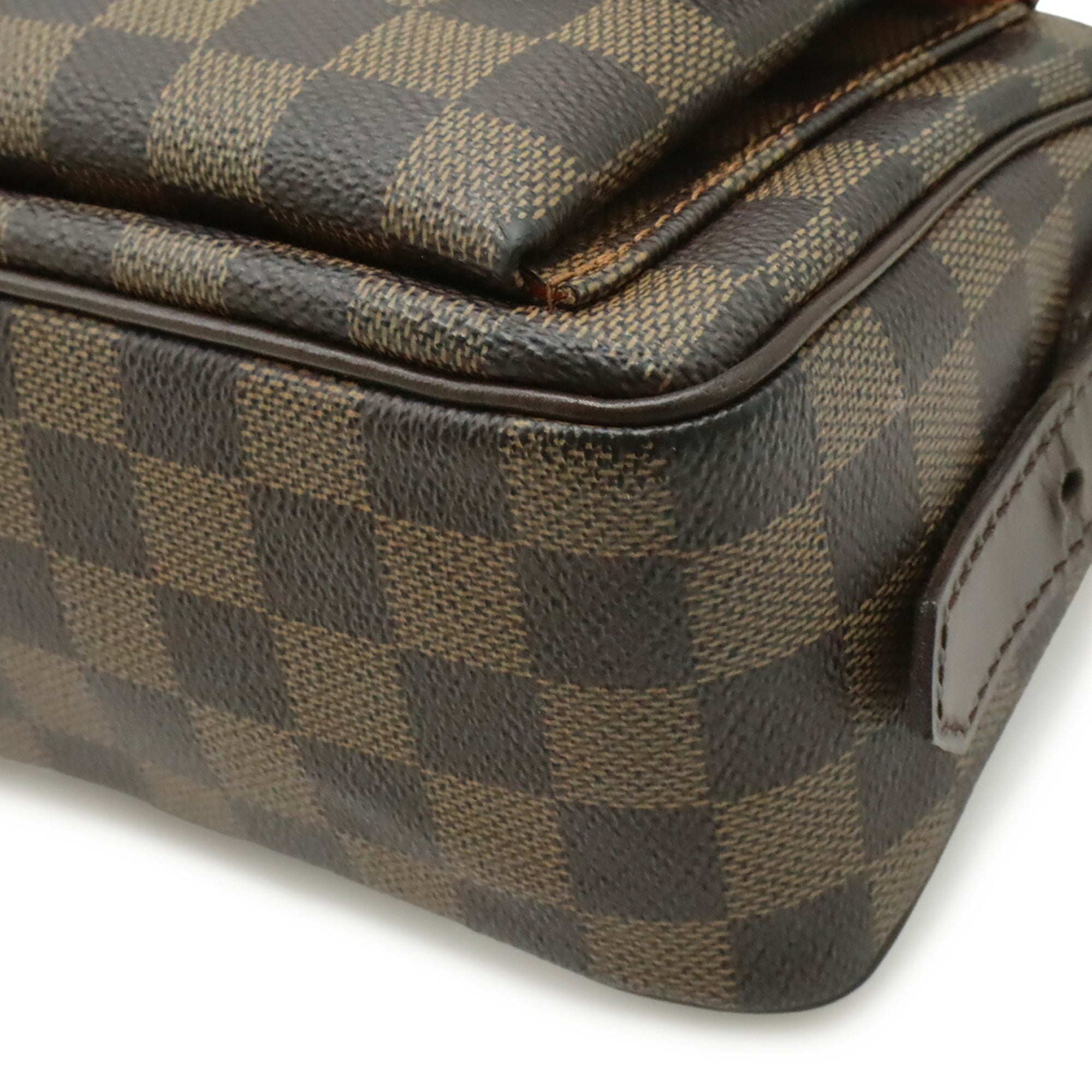 Louis Vuitton Brown Damier Canvas Damier Canvas Pvc Shoulder Bag (Pre-Owned)