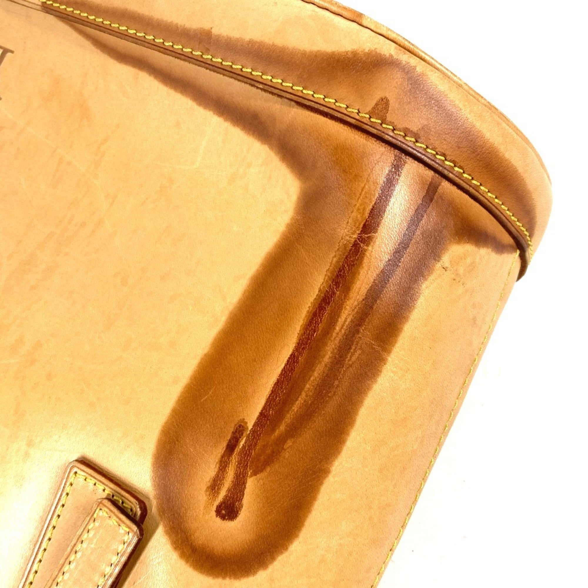 Louis Vuitton Beige Nomade Leather Shoulder Bag Tote Bag (Pre-Owned)
