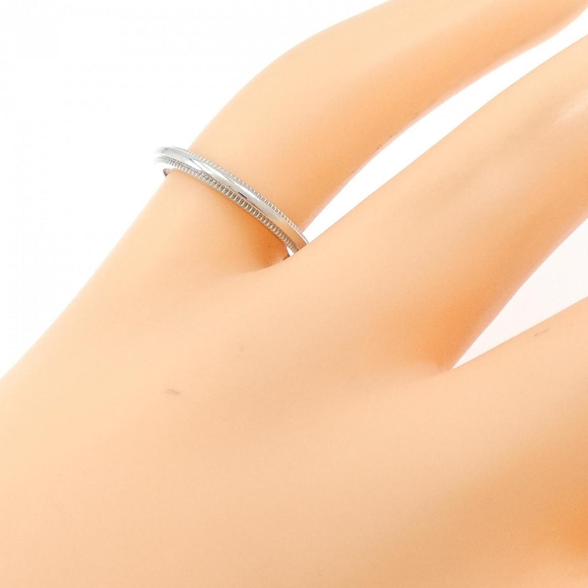 Tiffany Platinum 950 Band Ring (Pre-Owned)