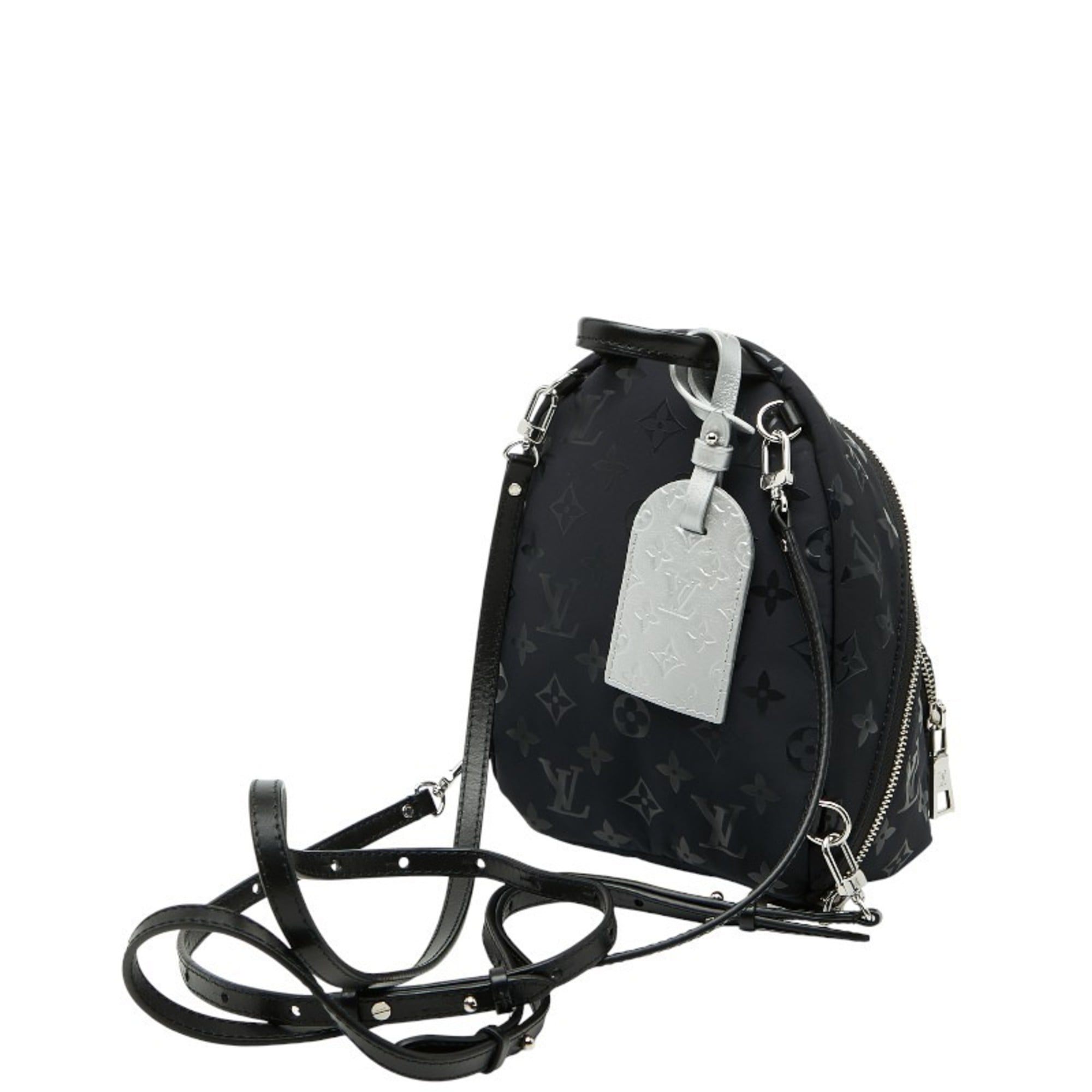 Louis Vuitton Black Noir Nylon Backpack (Pre-Owned)