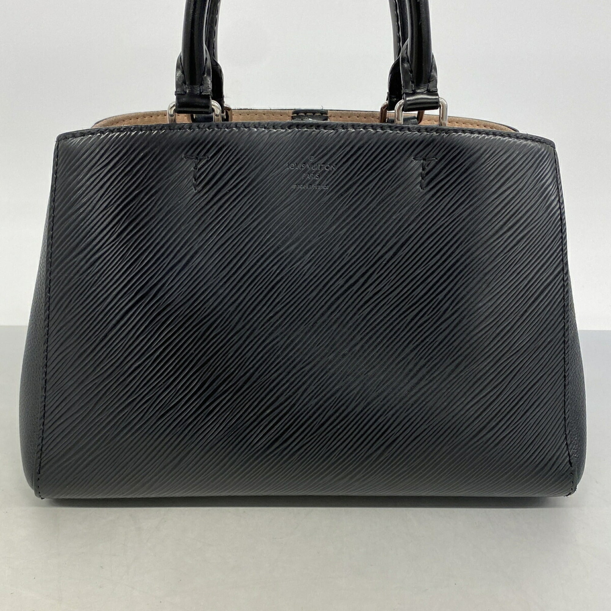 Louis Vuitton Noir Handbag (Pre-Owned)