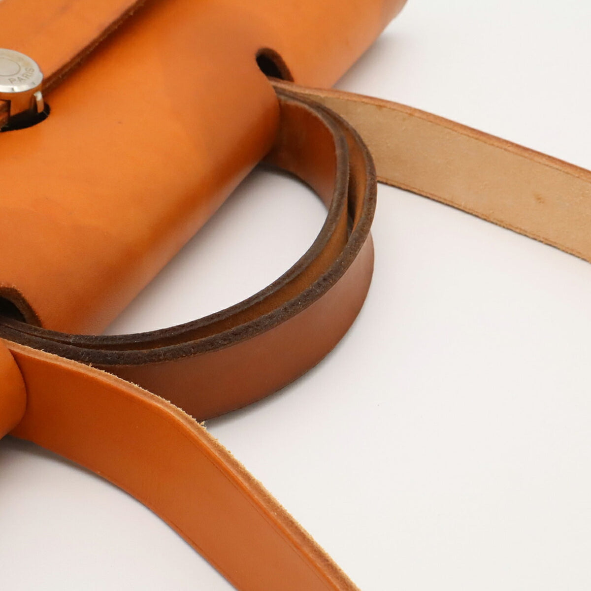 Hermes Brown Natural Toile H Handbag Shoulder Bag (Pre-Owned)