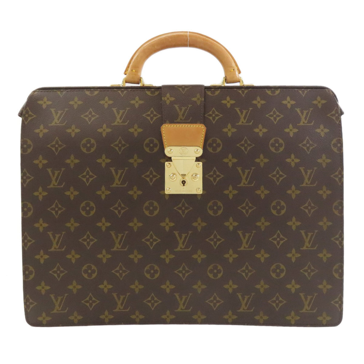 Louis Vuitton Brown Monogram Monogram Canvas Briefcase (Pre-Owned)