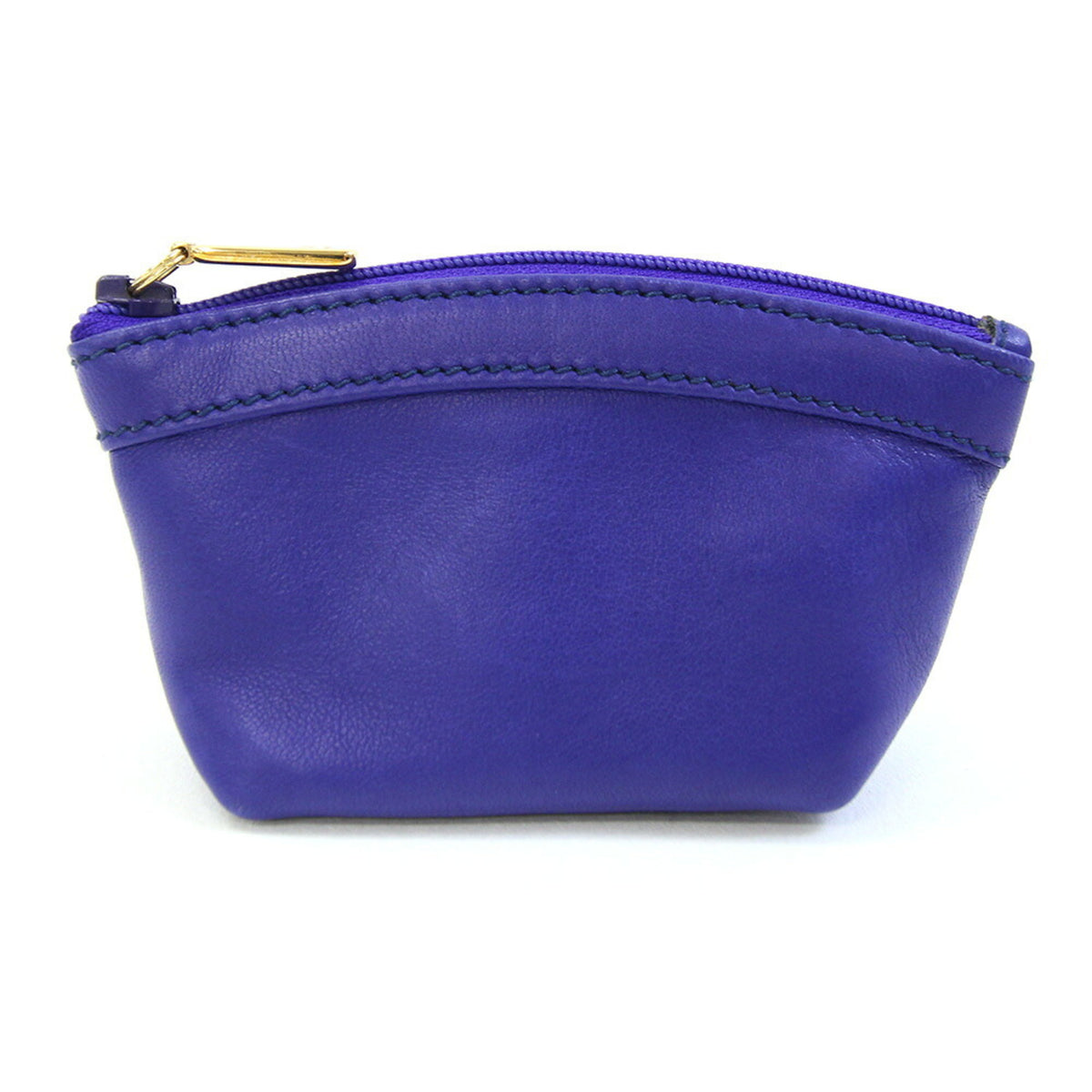 Gucci Blue Leather Coin Purse/Coin Case (Pre-Owned)