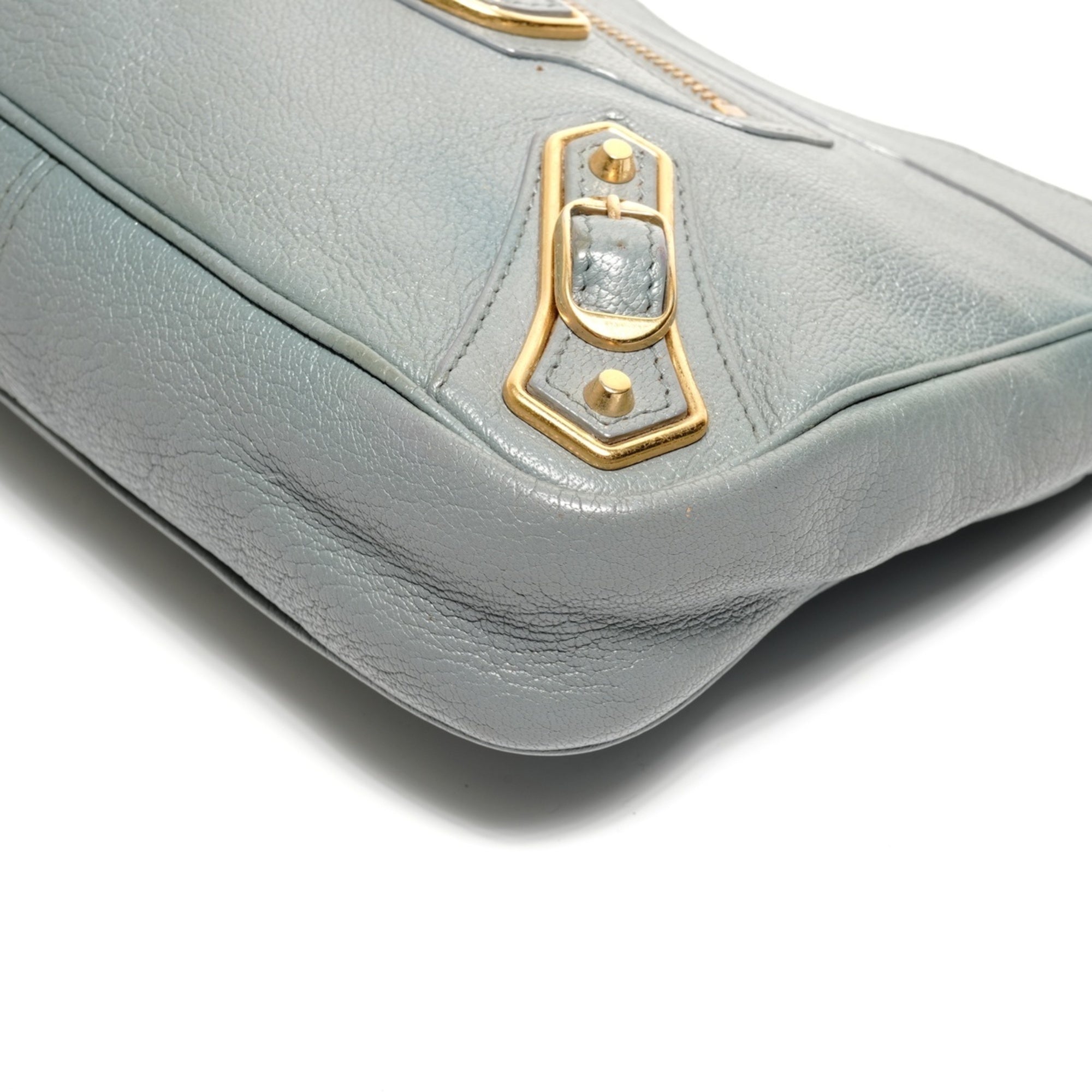 Balenciaga Giant Blue Shoulder Bag (Pre-Owned)