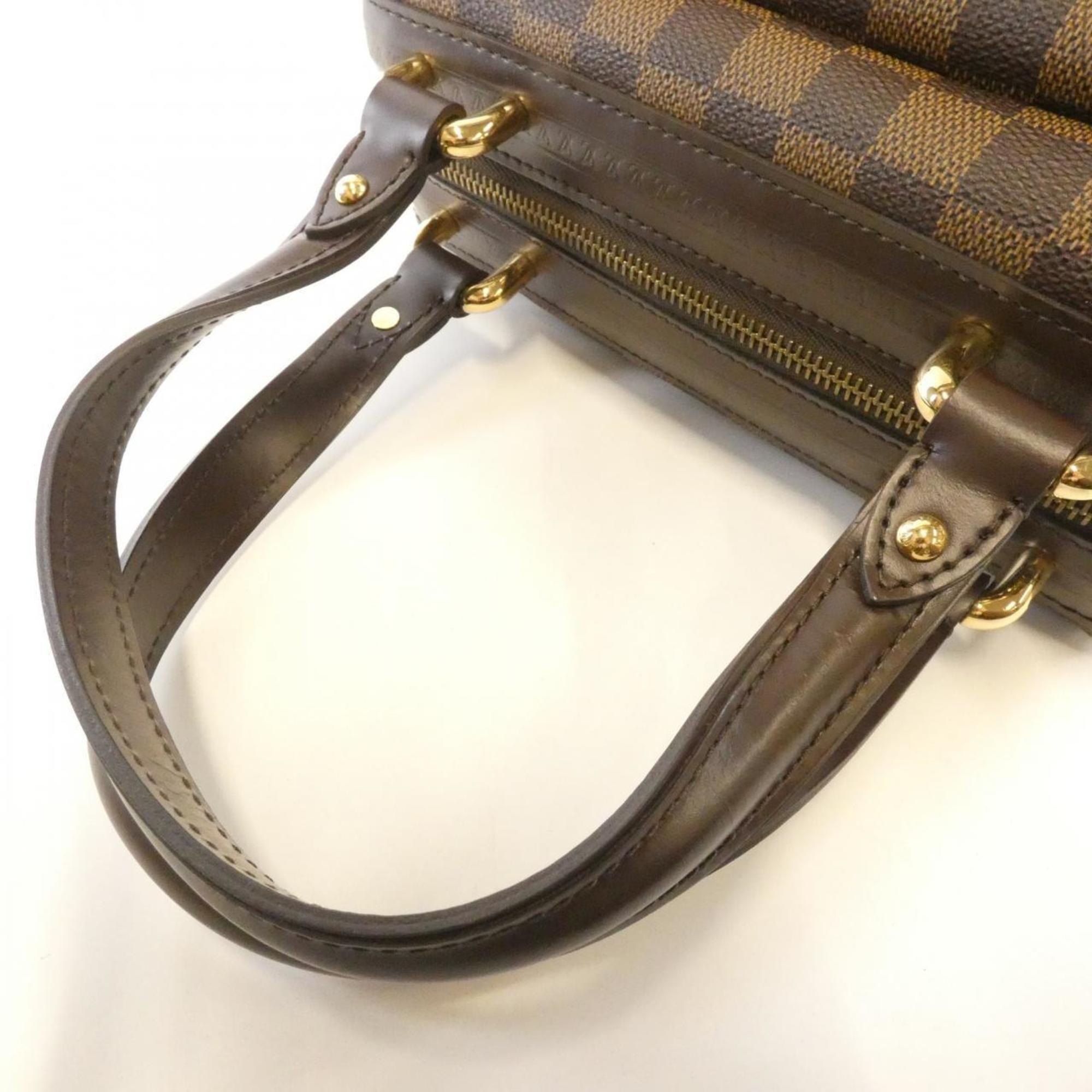 Louis Vuitton Brown Coated Canvas Handbag (Pre-Owned)