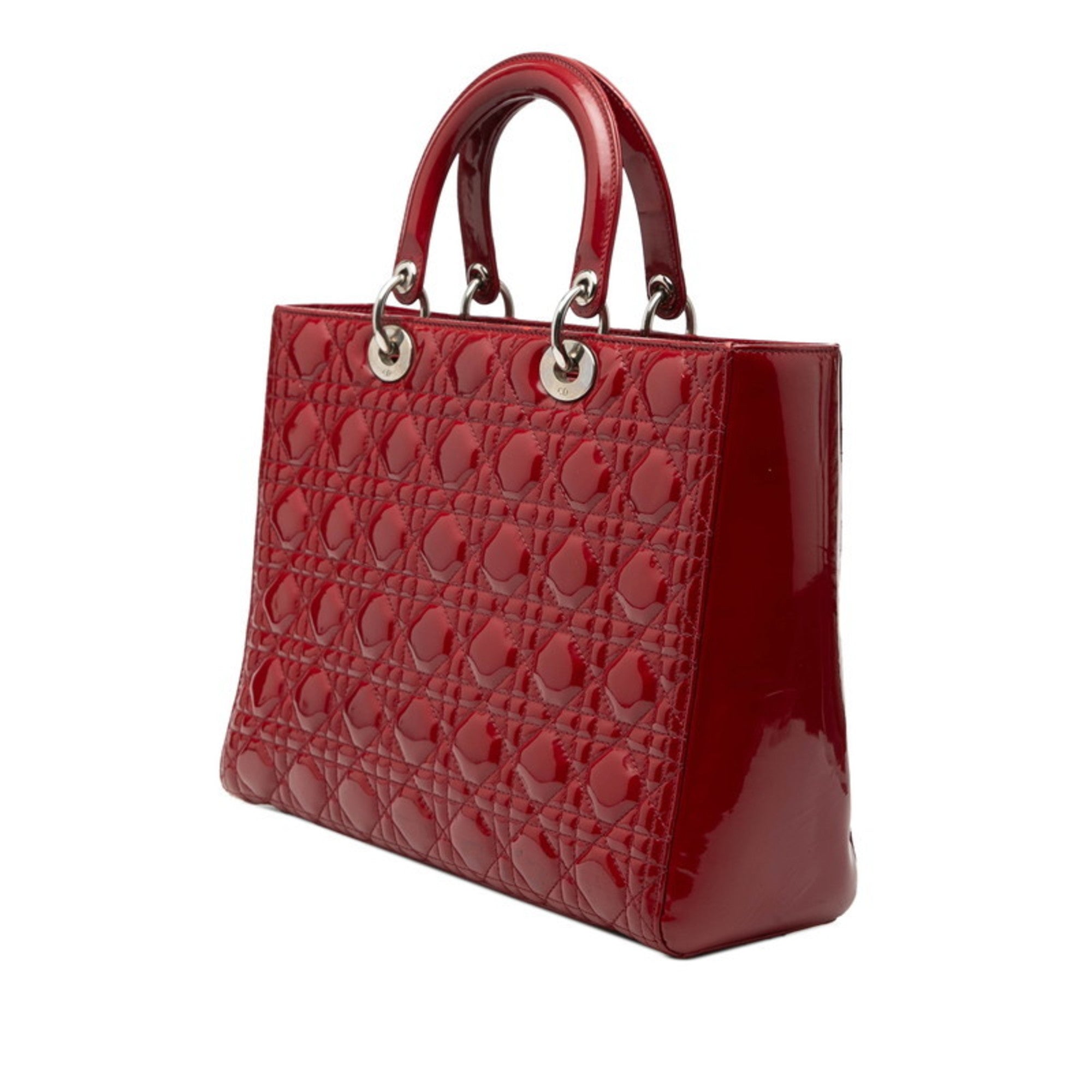 Christian Dior Red Color Handbag Shoulder Bag (Pre-Owned)