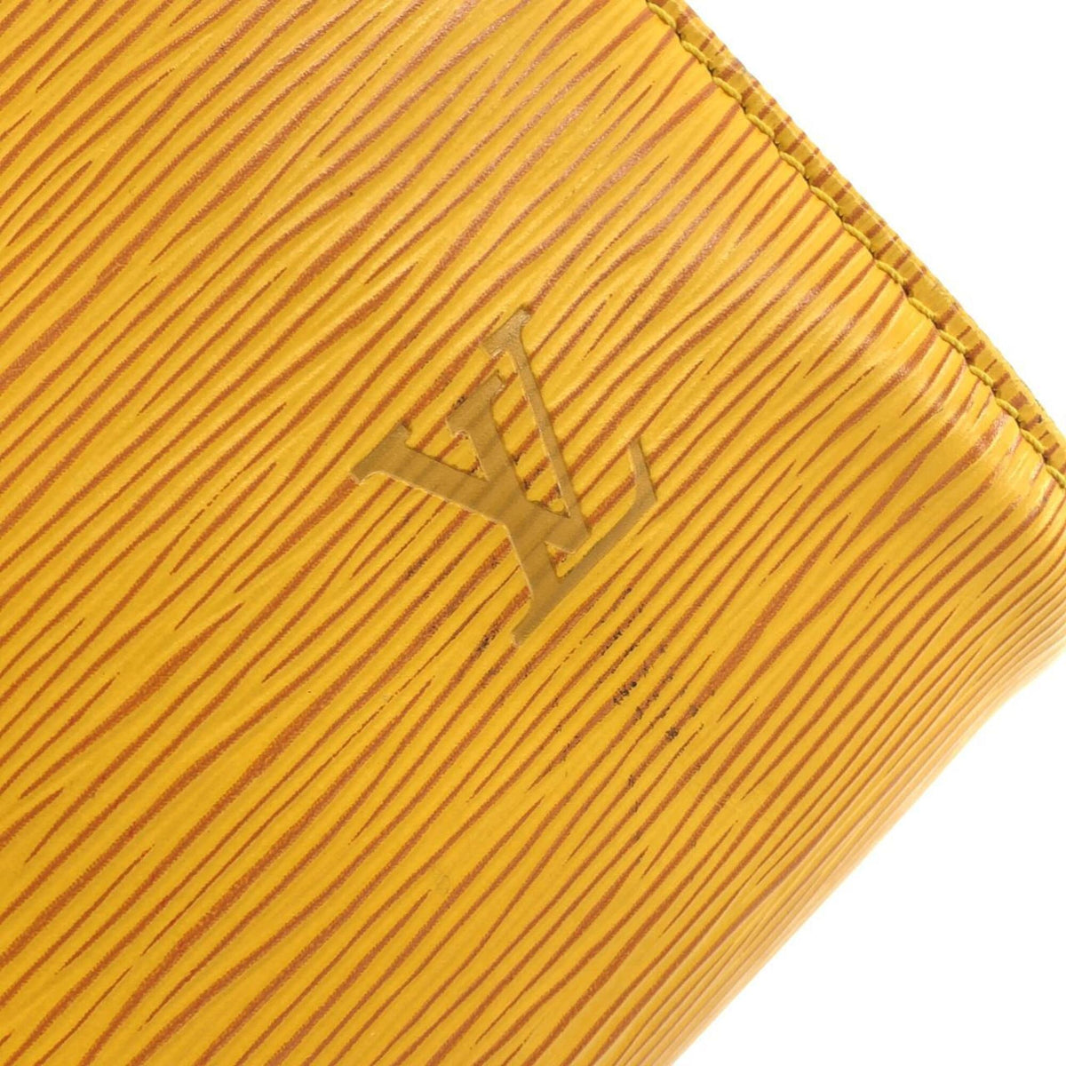 Louis Vuitton Yellow Leather Boston Bag (Pre-Owned)