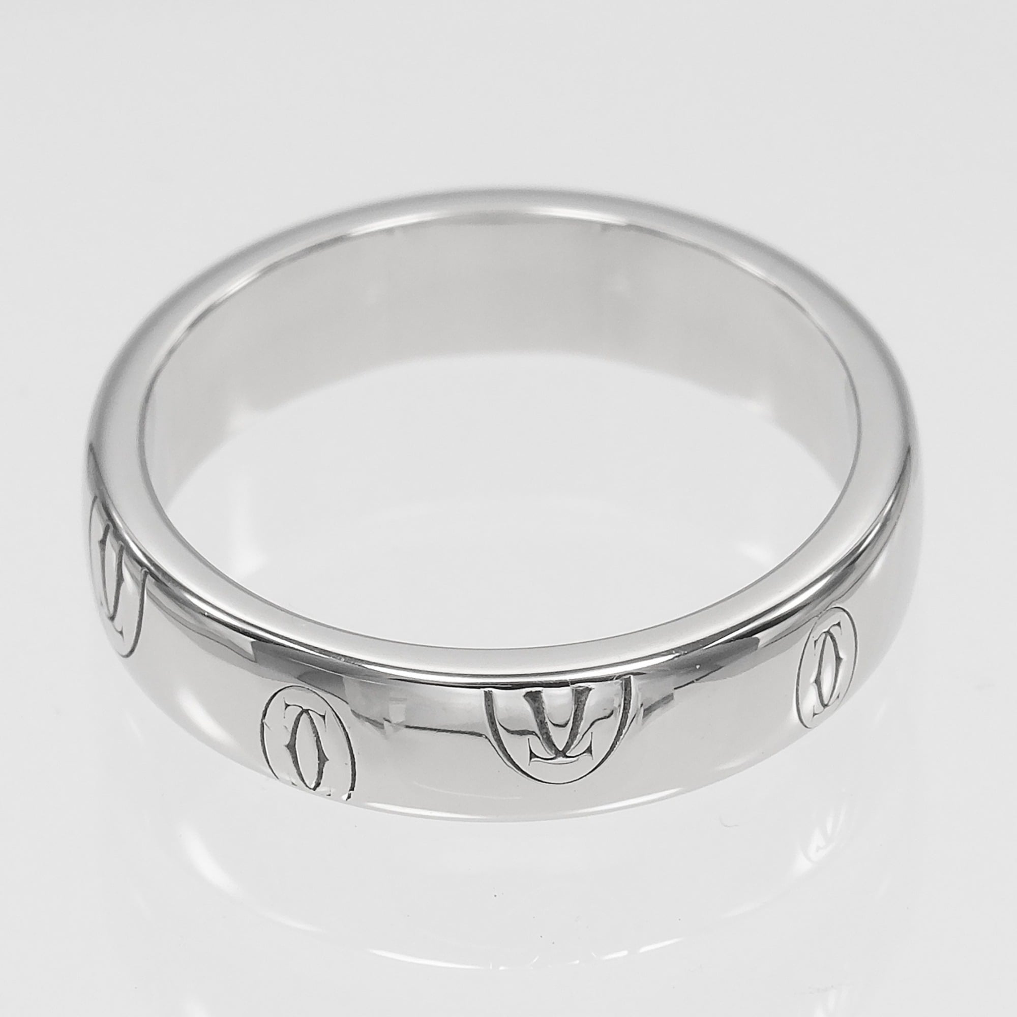 Cartier Platinum 950 Band Ring (Pre-Owned)