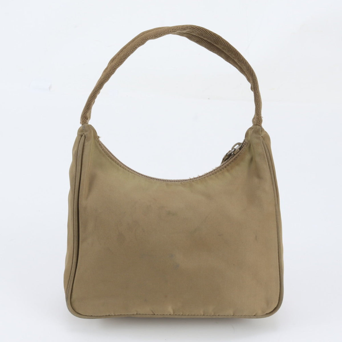 Prada Beige Handbag Pouch Tote Bag (Pre-Owned)