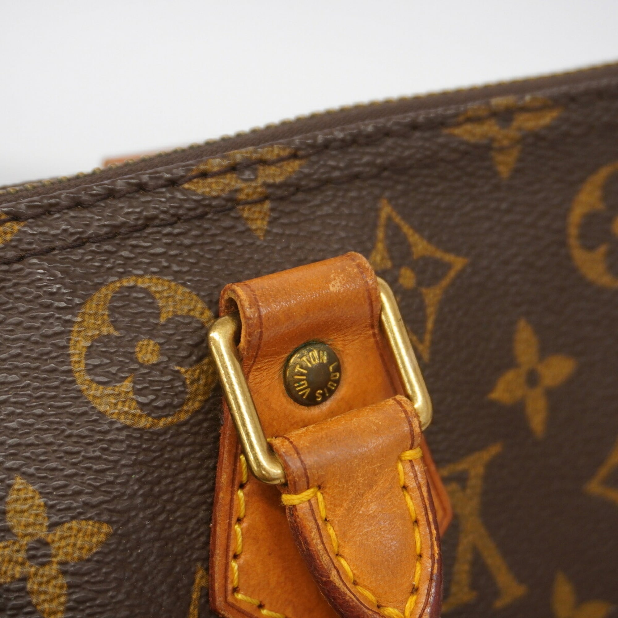 Louis Vuitton Brown Handbag (Pre-Owned)