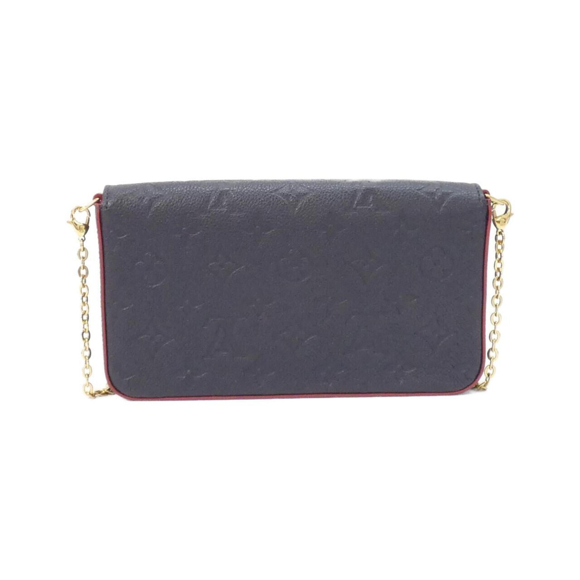 Louis Vuitton Monogram Empreinte Marine Rouge Monogram Empreinte Pochette Shoulder Bag (Pre-Owned)