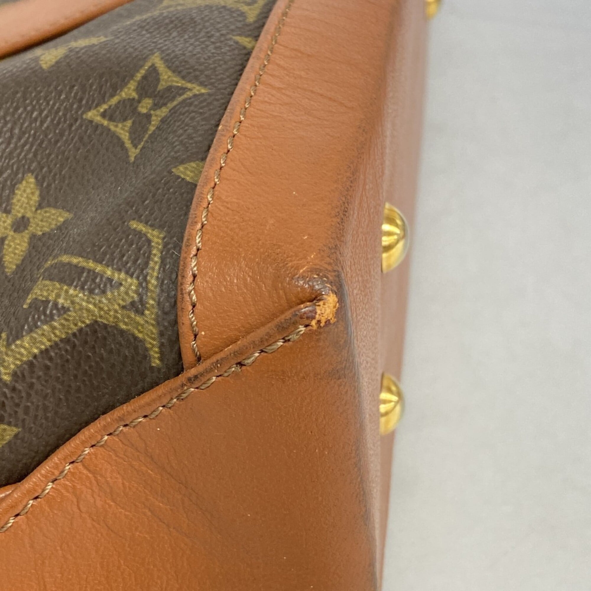 Louis Vuitton Brown Tote Bag (Pre-Owned)