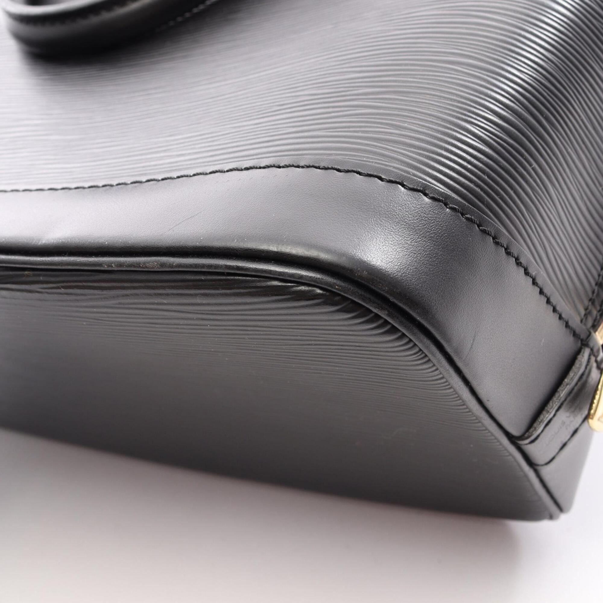 Louis Vuitton Black Noir Epi Leather Handbag (Pre-Owned)