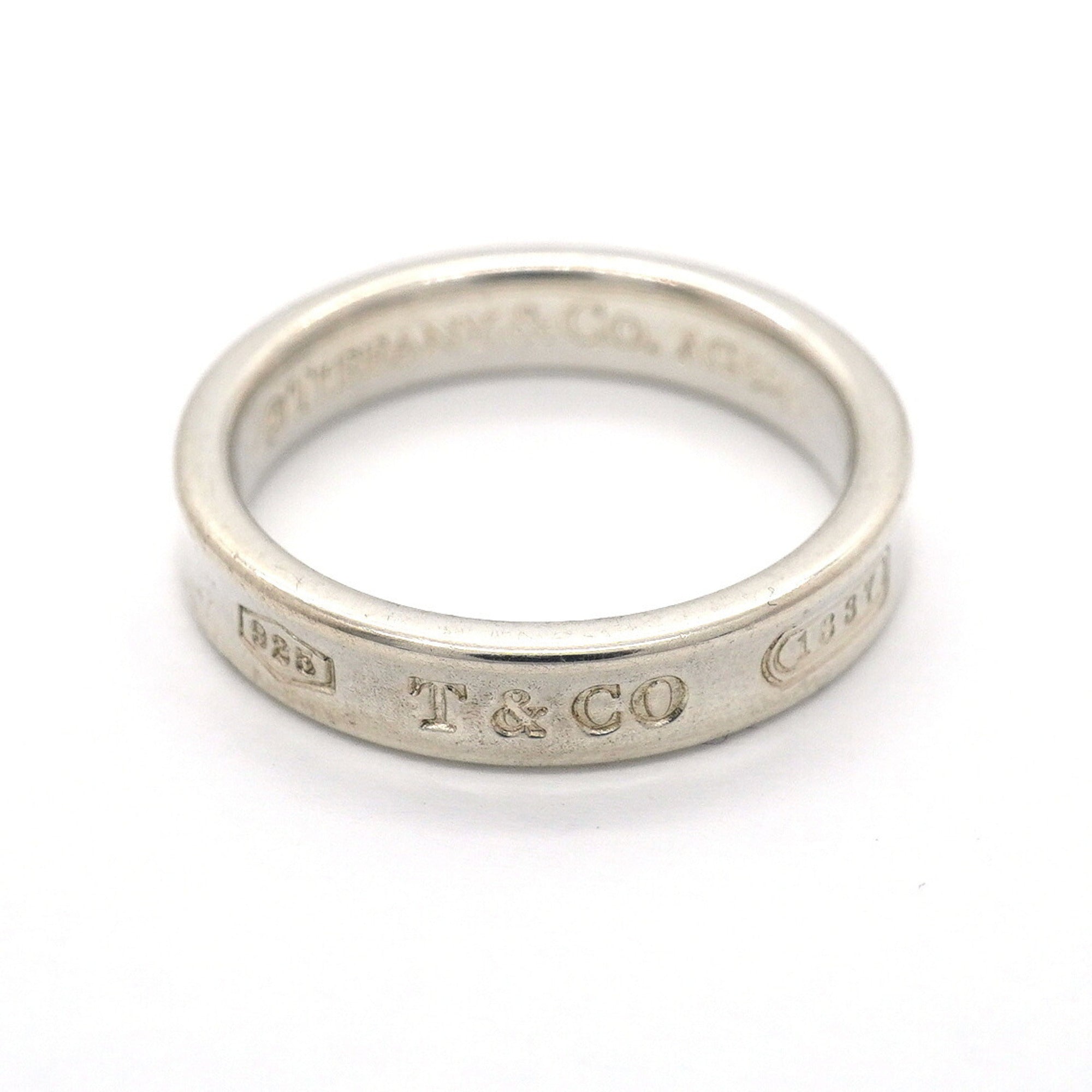 Tiffany Silver 925 Band Ring (Pre-Owned)