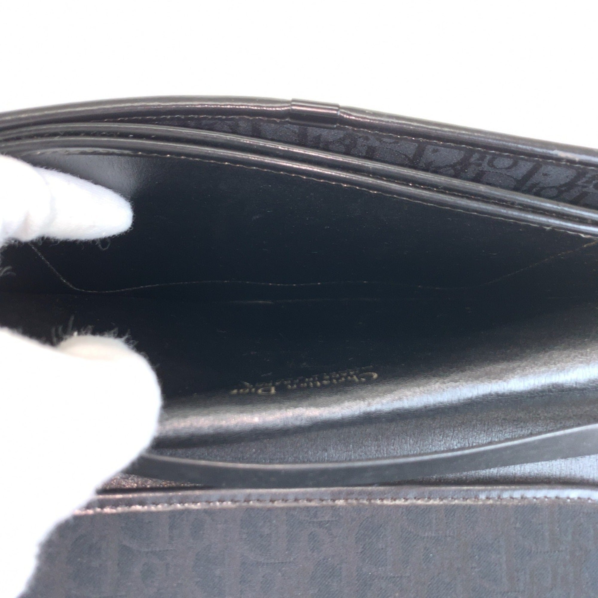 Christian Dior Black Trotter Pochette Shoulder Bag (Pre-Owned)