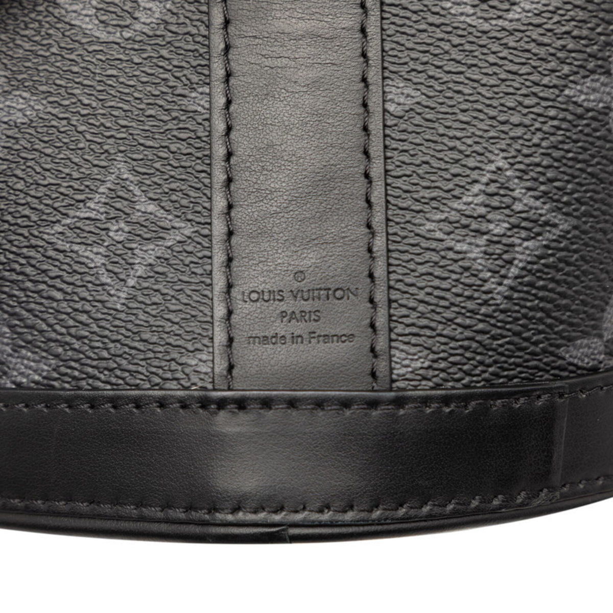 Louis Vuitton Monogram Eclipse Black Gray Pvc Leather Handbag Pouch Shoulder Bag (Pre-Owned)