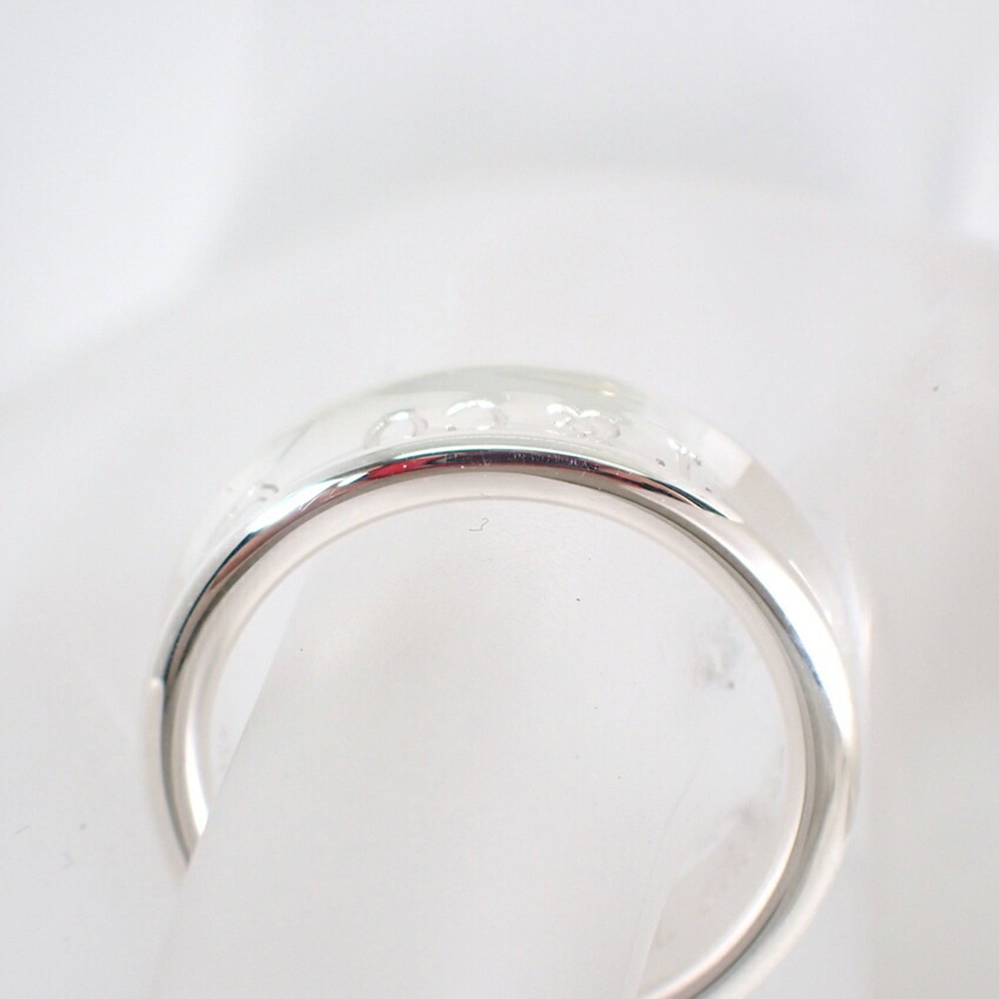 Tiffany Sterling Silver 925 Band Ring (Pre-Owned)