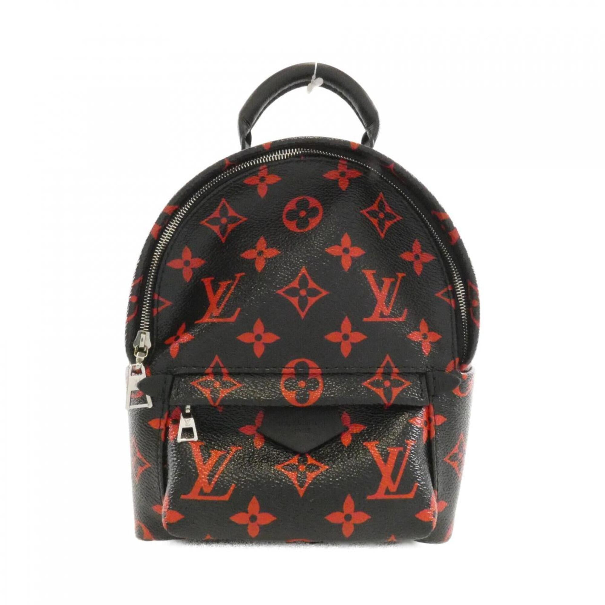 Louis Vuitton Black Rouge Coated Canvas Backpack (Pre-Owned)