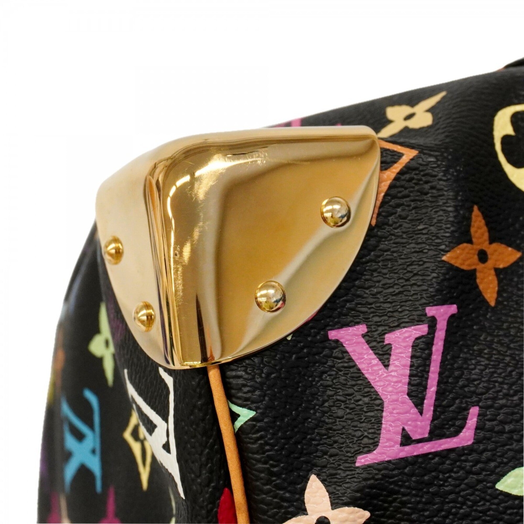 Louis Vuitton Noir Handbag (Pre-Owned)