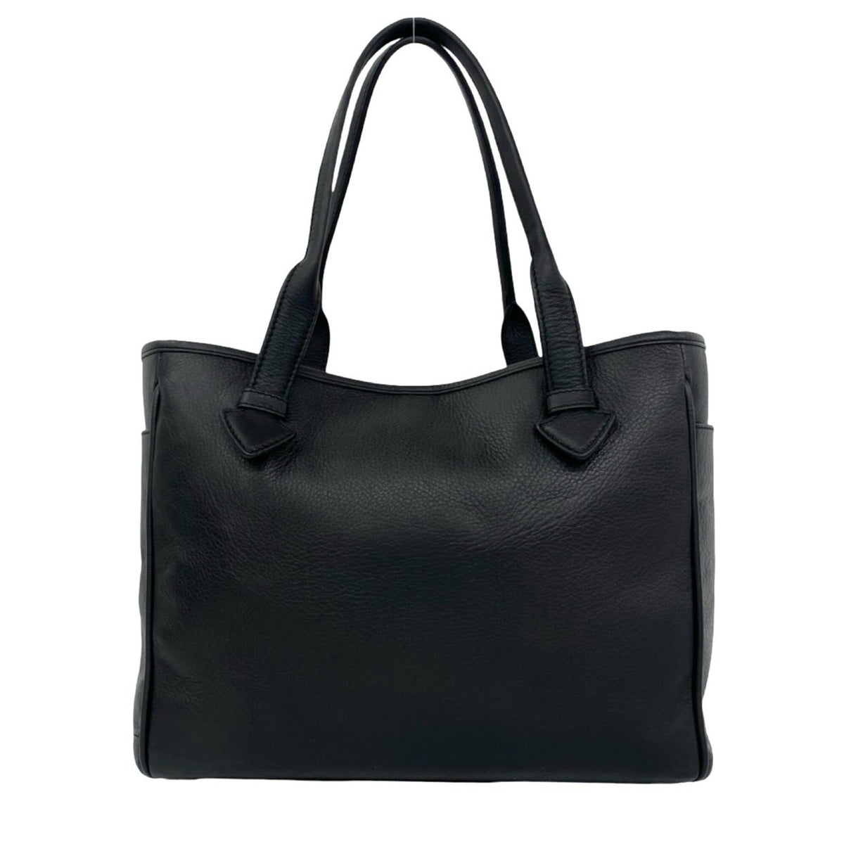 Loewe Black Leather Handbag Tote Bag (Pre-Owned)