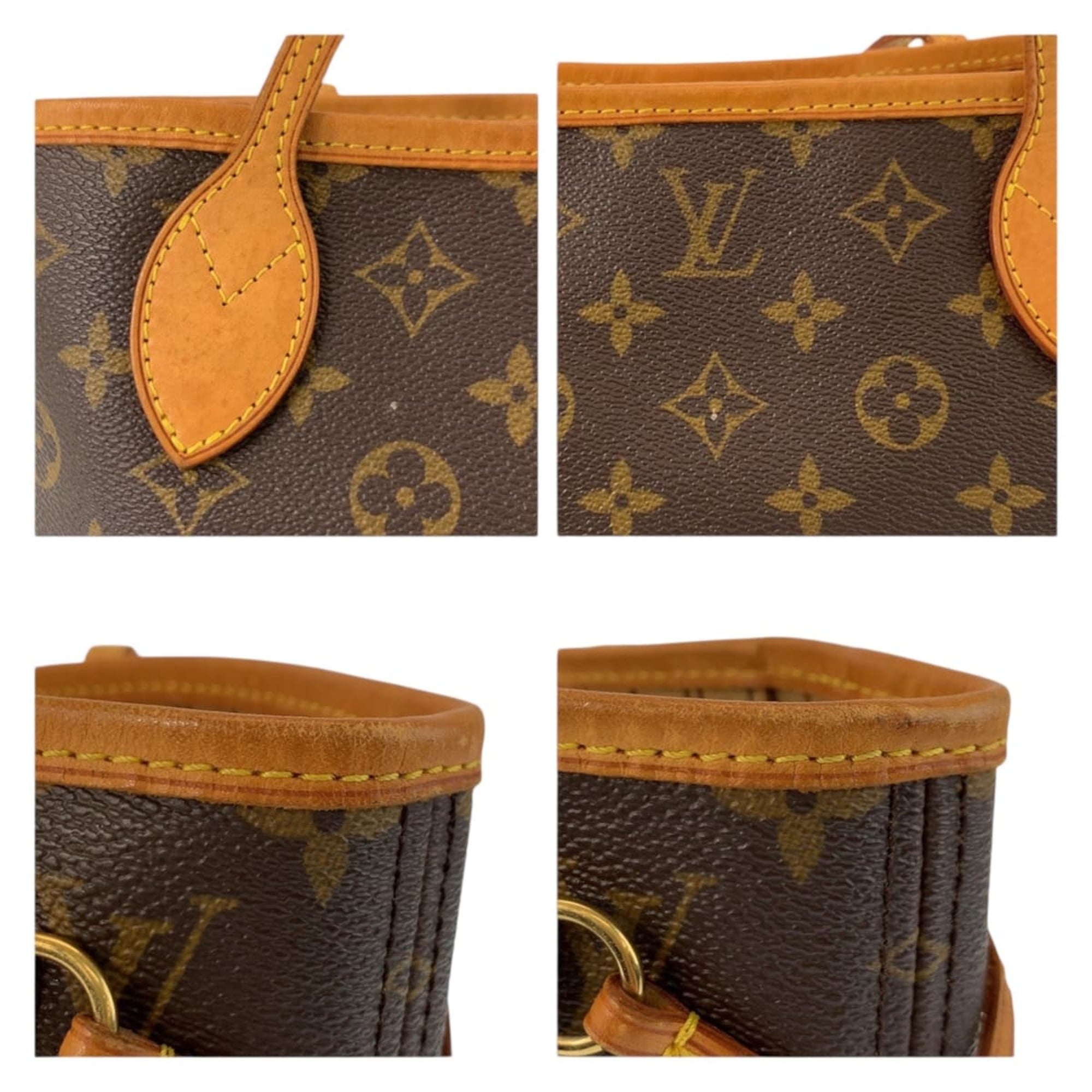 Louis Vuitton Monogram Brown Pvc Leather Boston Bag Handbag (Pre-Owned)
