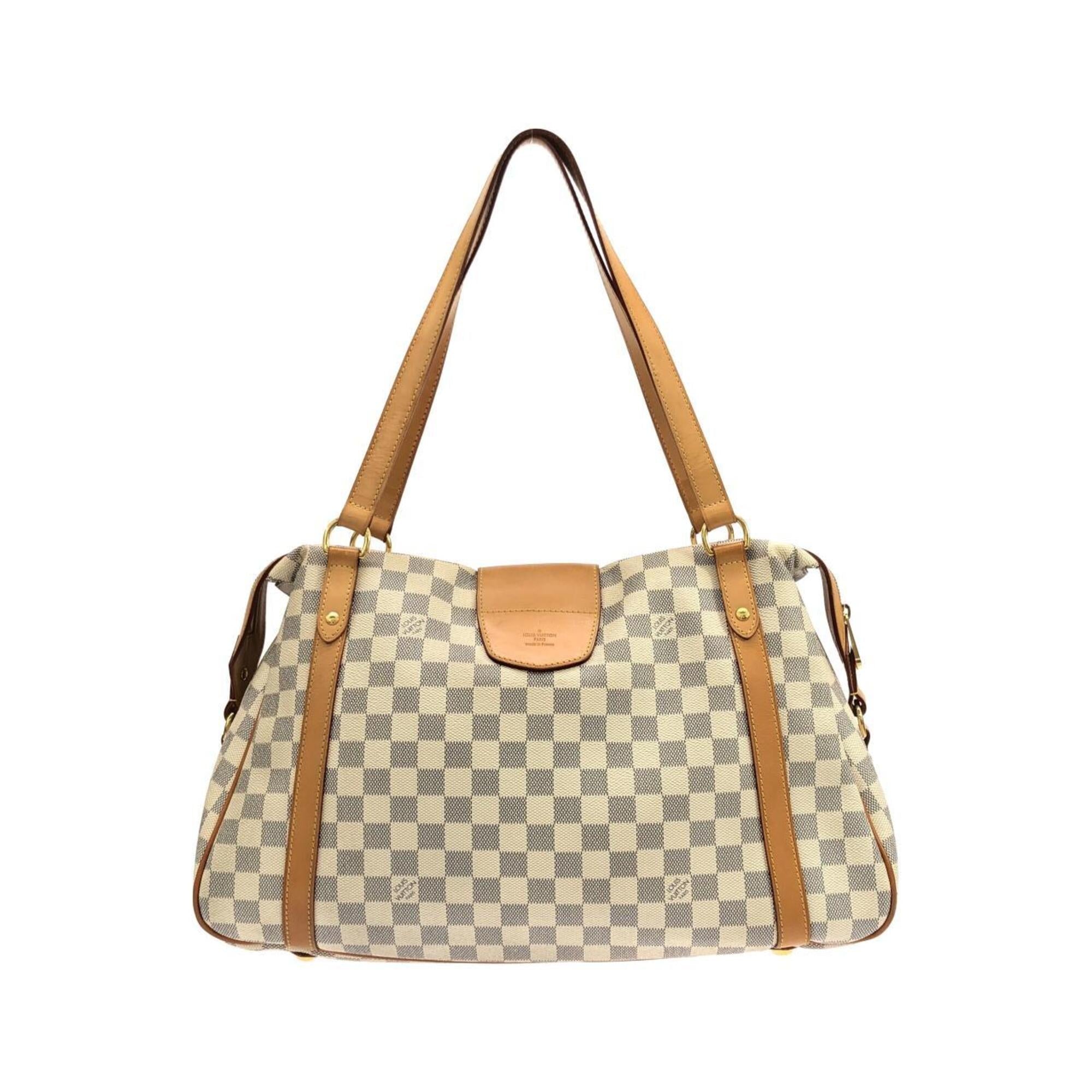 Louis Vuitton Azur Coated Canvas Shoulder Bag (Pre-Owned)