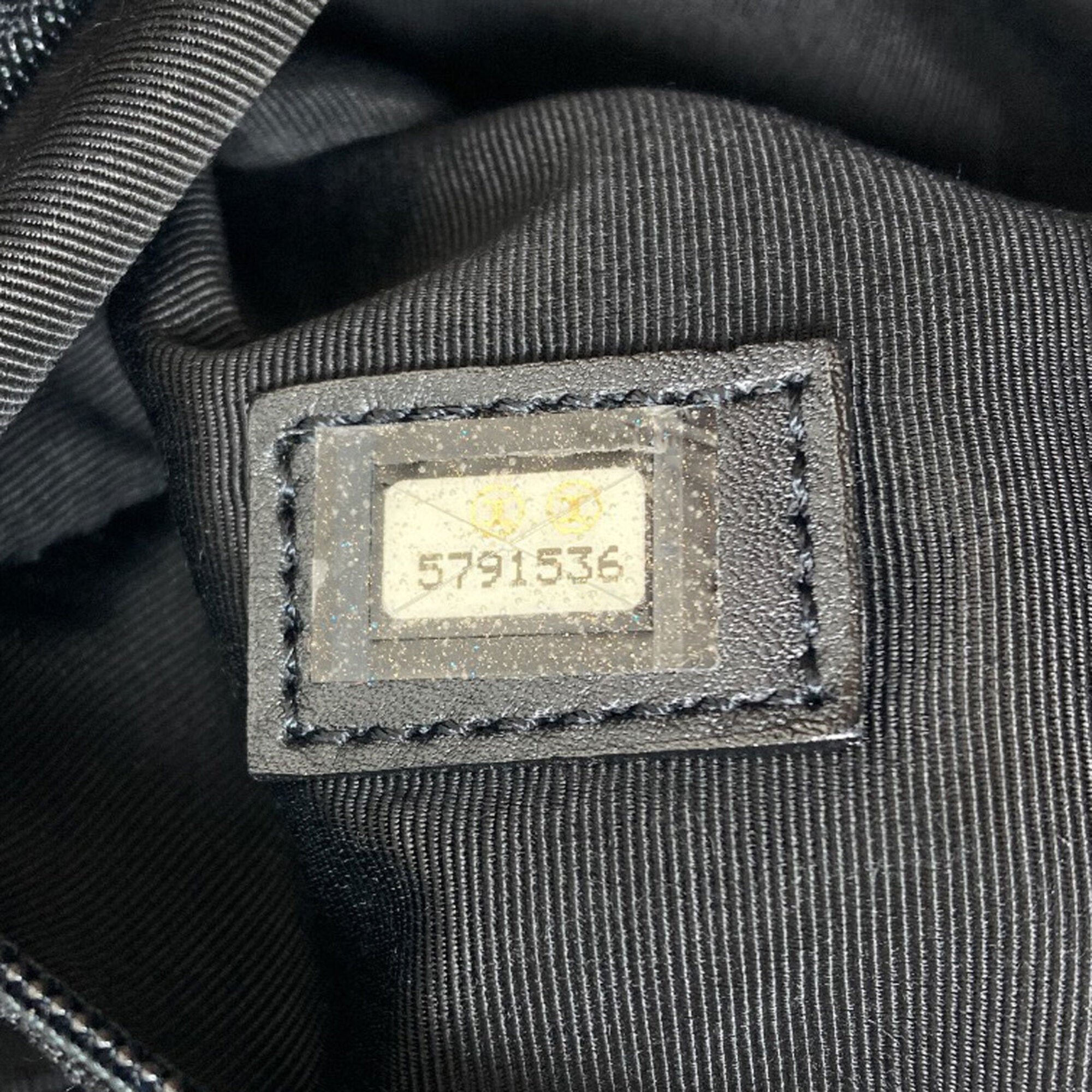 Chanel Black Leather Tote Bag (Pre-Owned)