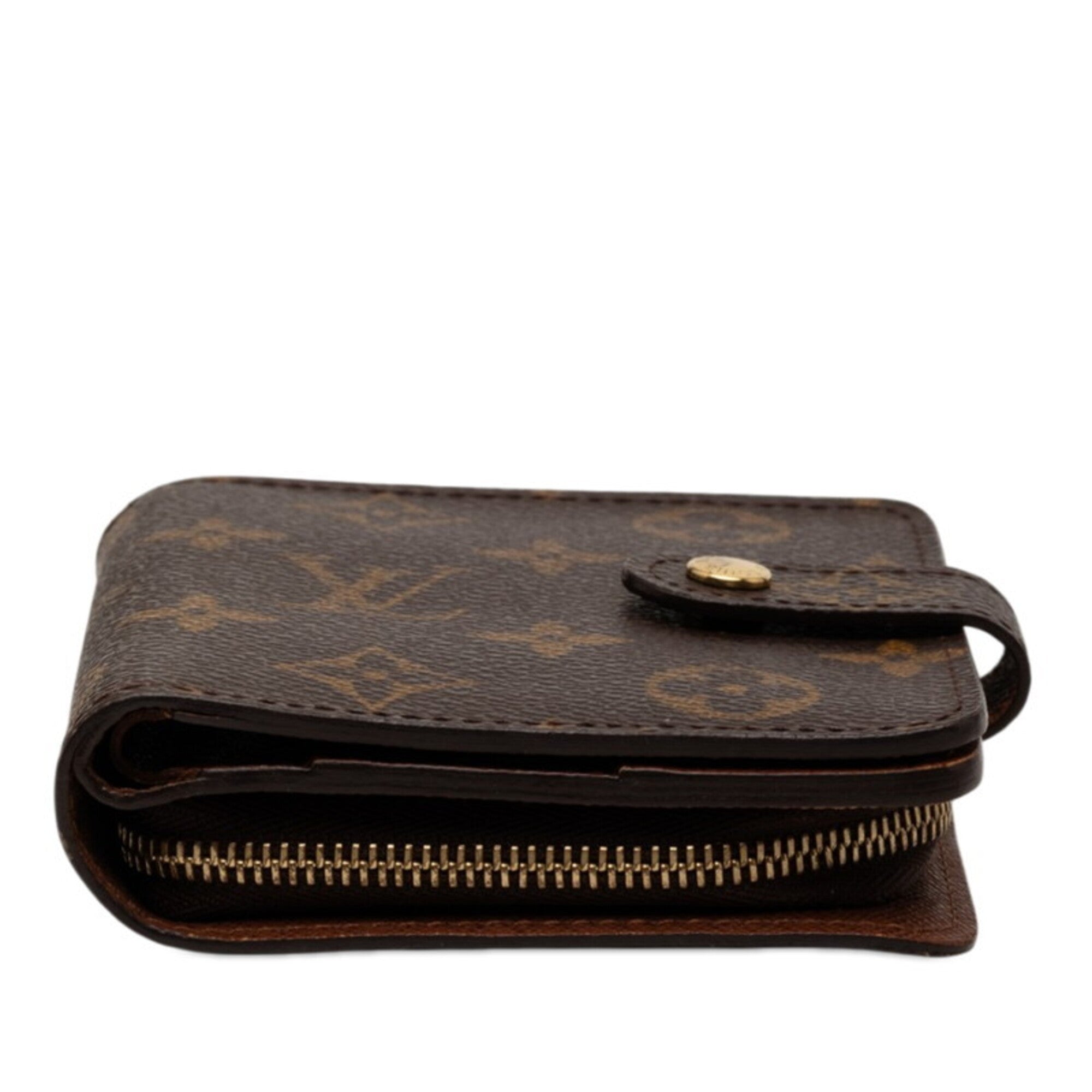 Louis Vuitton Brown Monogram Pvc Leather Wallet (Bi-Fold) (Pre-Owned)