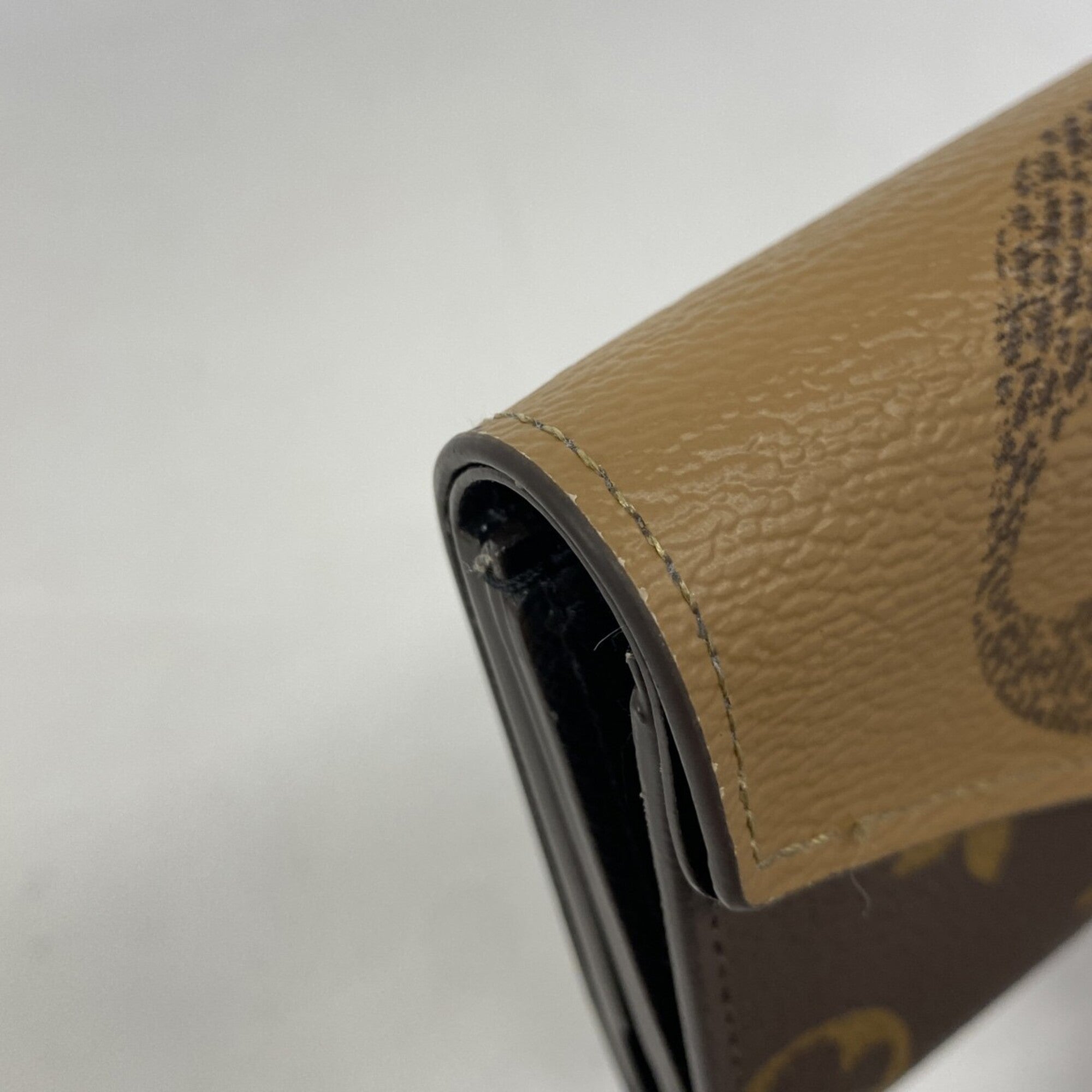 Louis Vuitton Brown Wallet (Tri-Fold) (Pre-Owned)