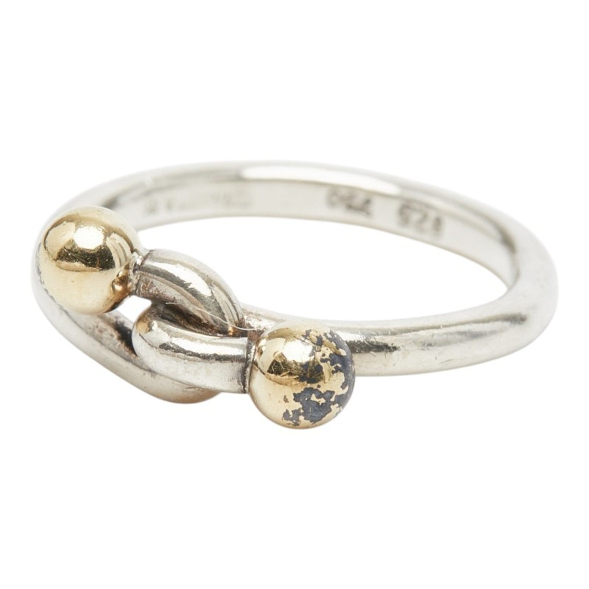 Tiffany Silver Silver 925 Band Ring (Pre-Owned)