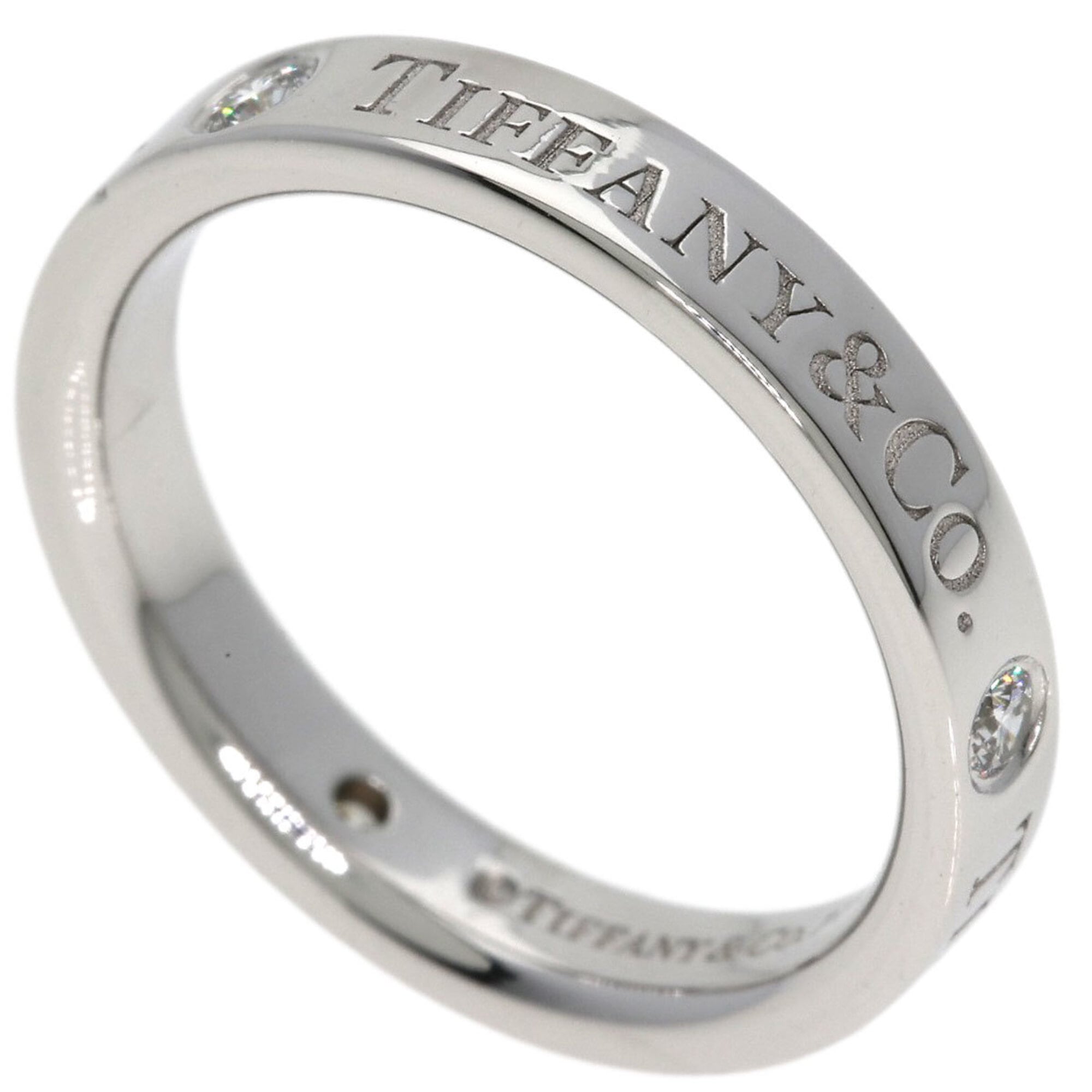 Tiffany Platinum 950 Band Ring (Pre-Owned)