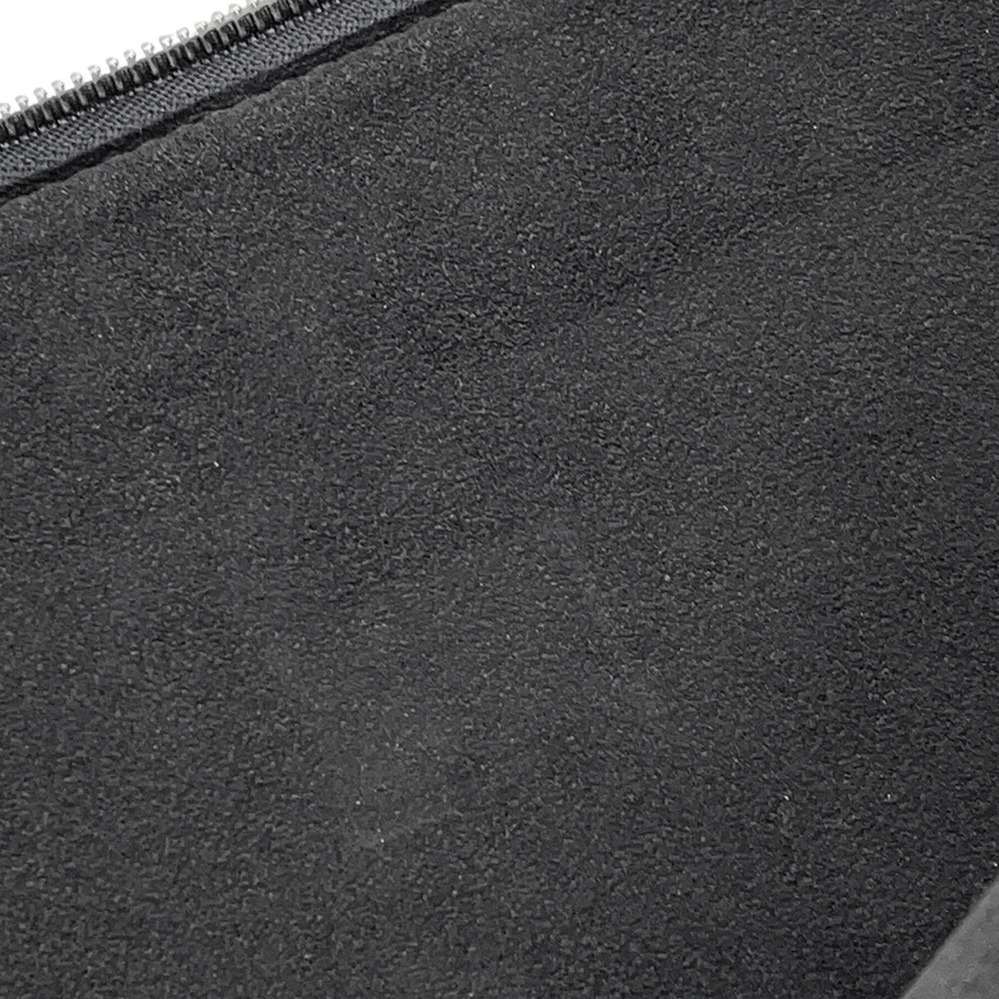 Louis Vuitton Epi Black Noir Yellow Epi Leather Clutch Bag Handbag Pochette (Pre-Owned)