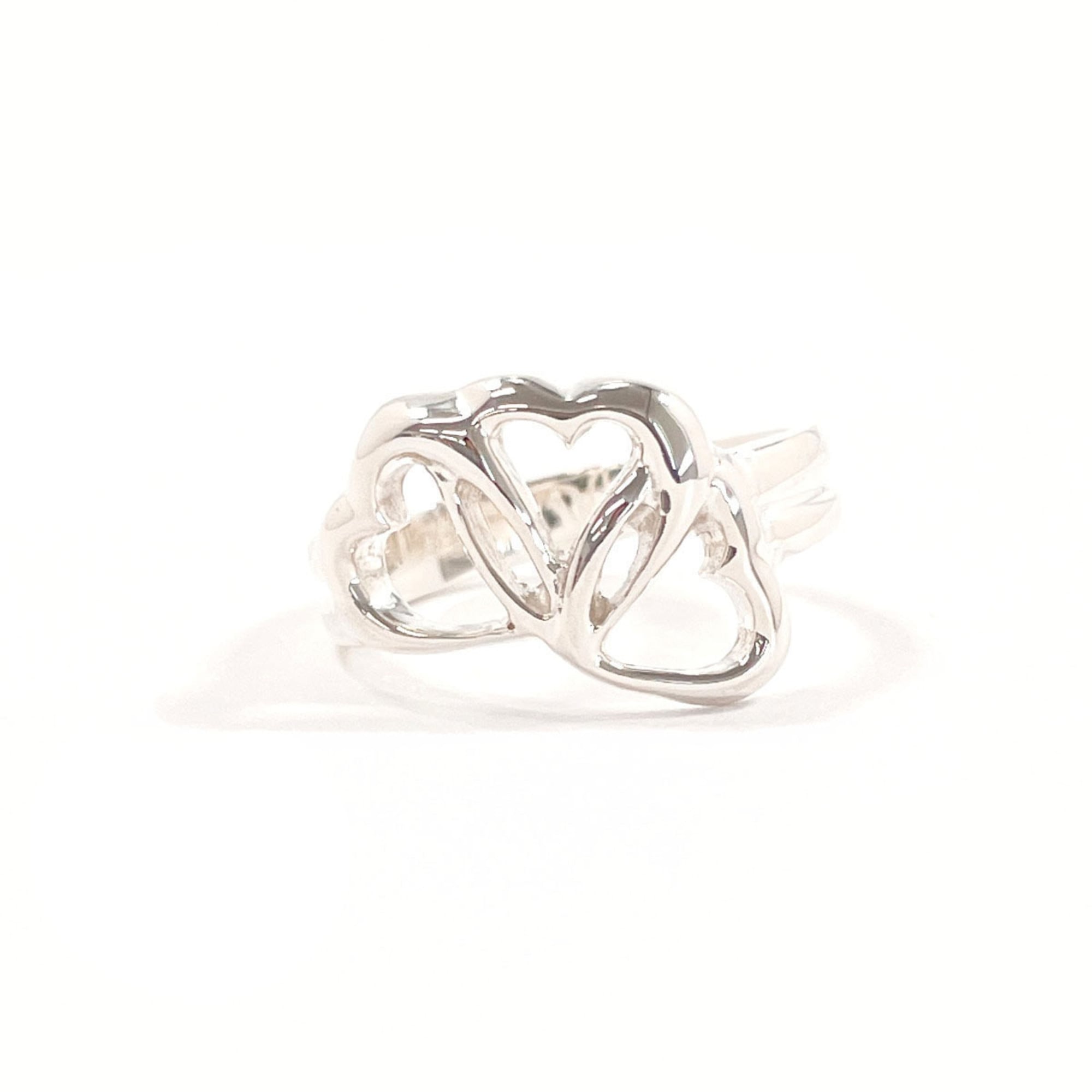 Tiffany Silver Silver 925 Band Ring (Pre-Owned)