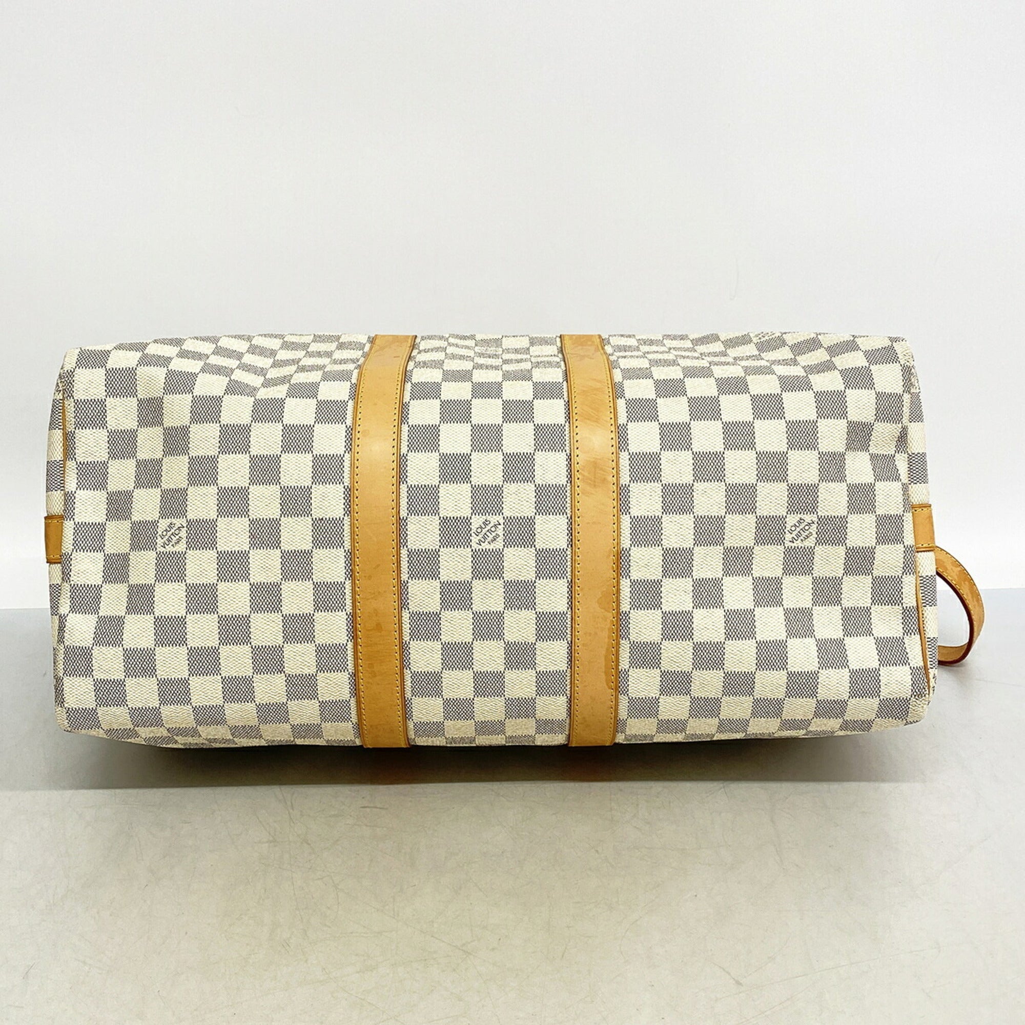 Louis Vuitton White Boston Bag (Pre-Owned)