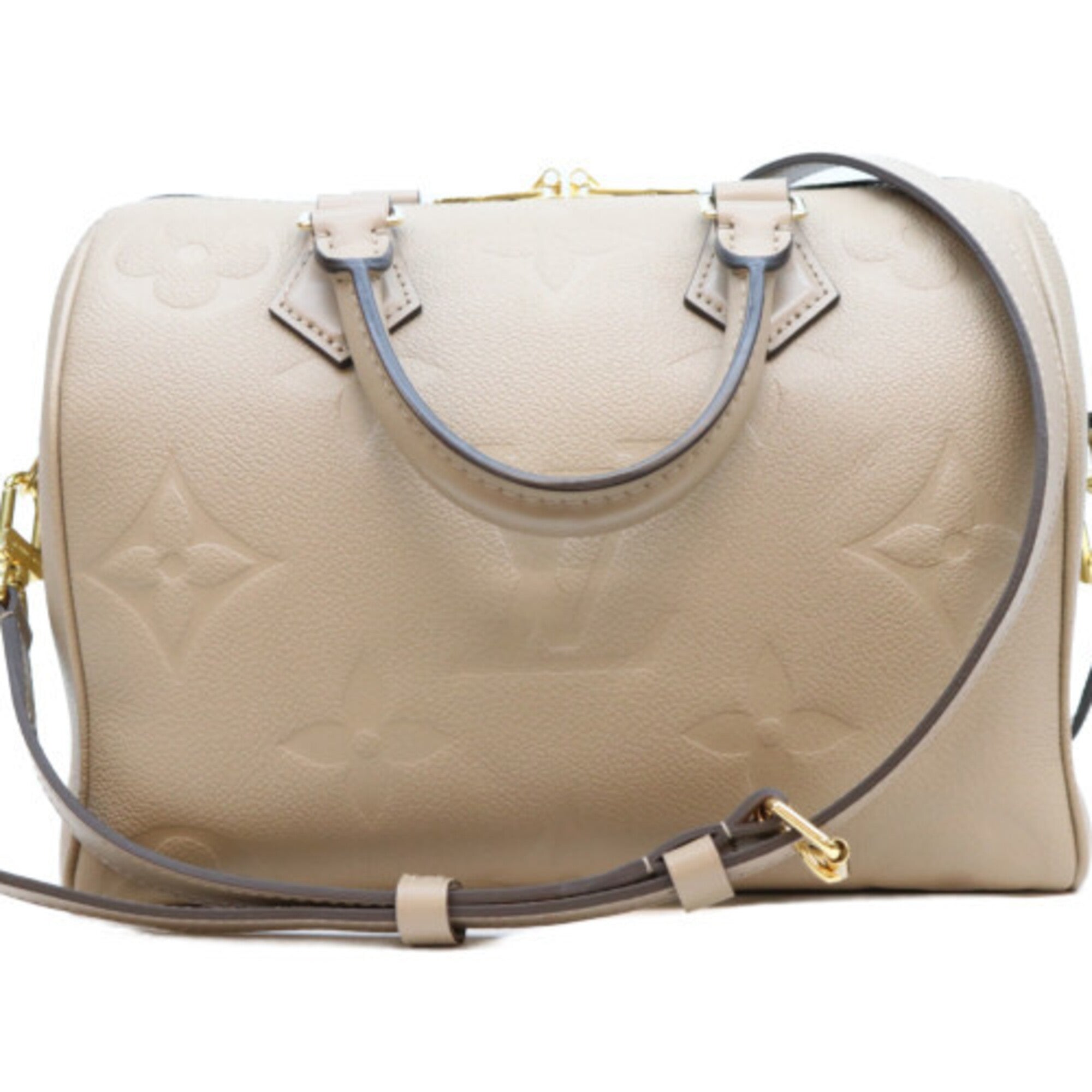 Louis Vuitton Beige Monogram Empreinte Shoulder Bag (Pre-Owned)