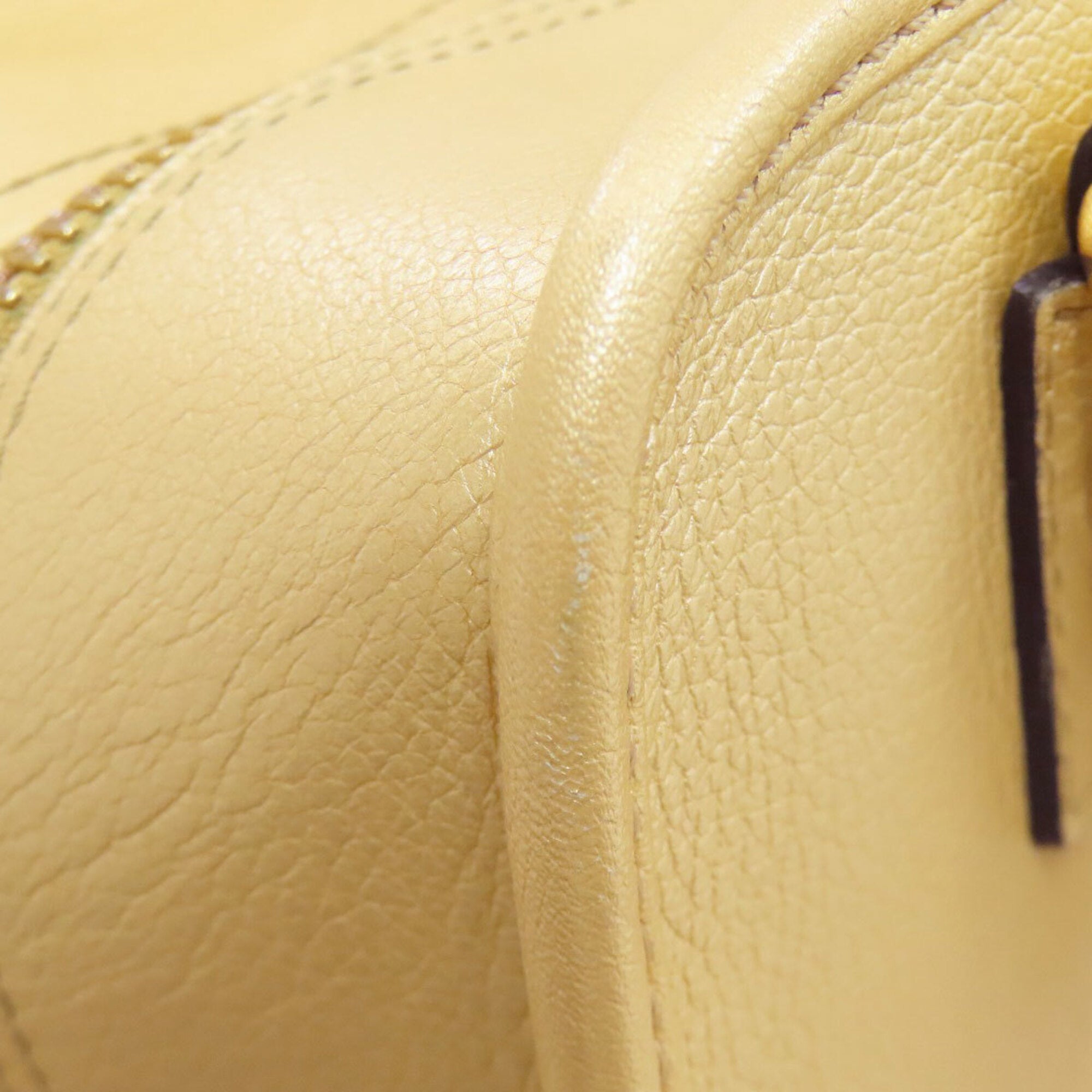 Loewe Gold Leather Handbag (Pre-Owned)