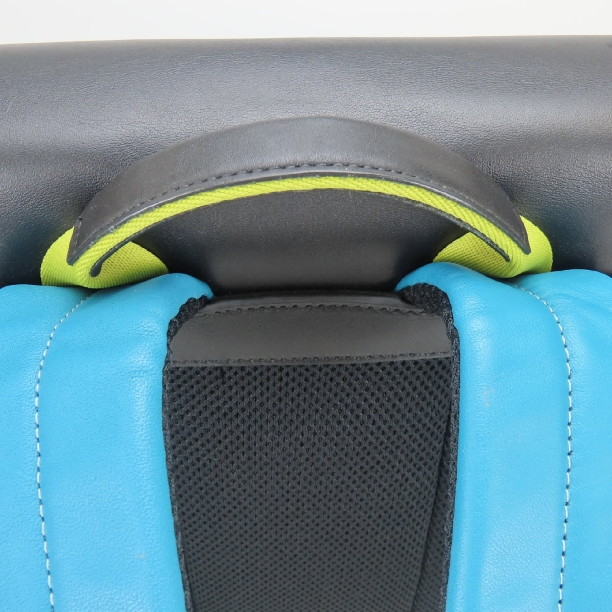 Coach Black Blue Leather Backpack (Pre-Owned)