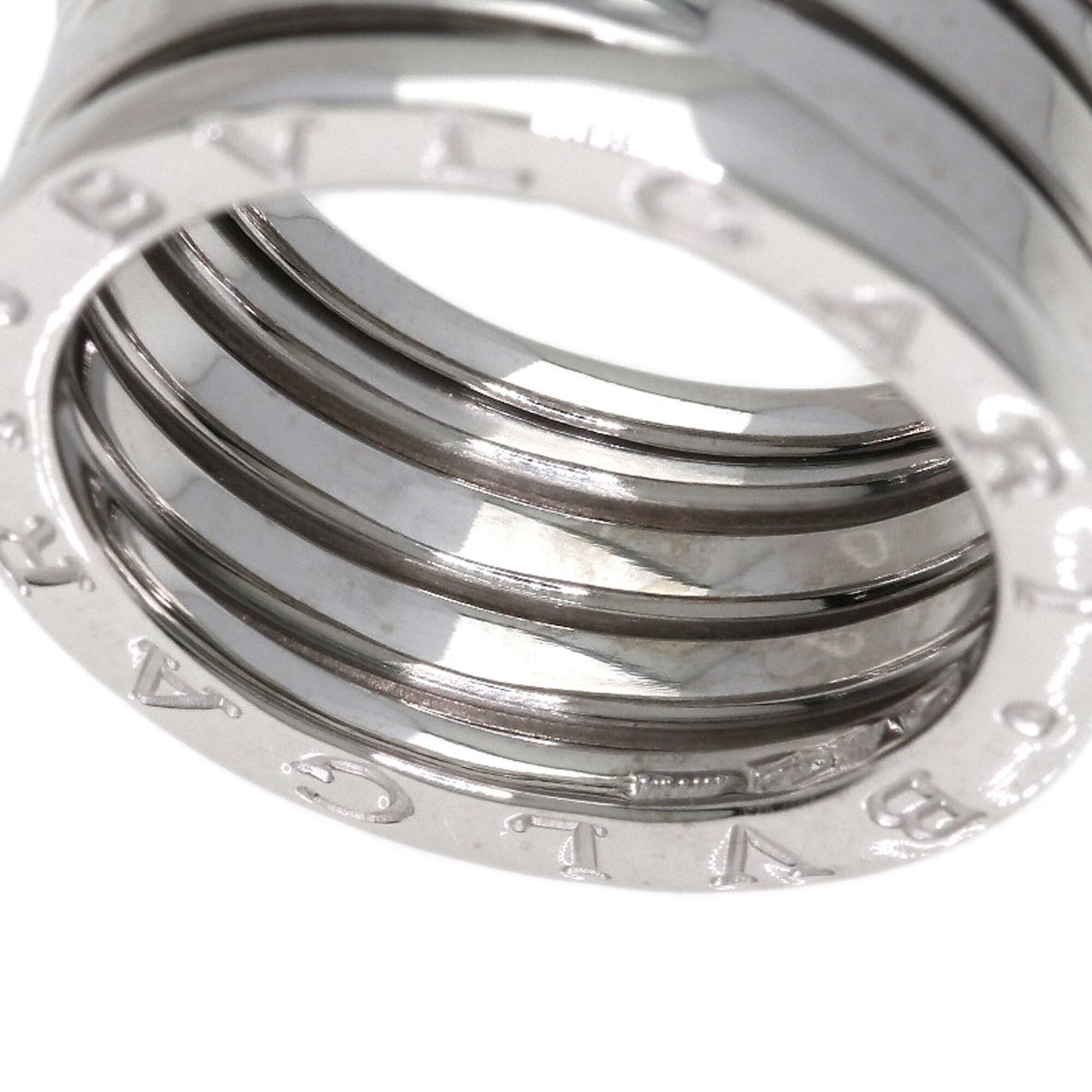 Bvlgari White Gold (18K) Band Ring (Pre-Owned)