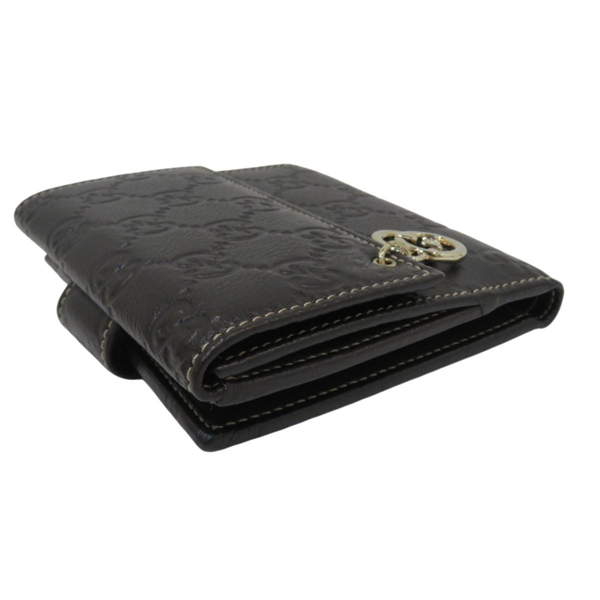 Gucci Black Leather Wallet (Bi-Fold) (Pre-Owned)