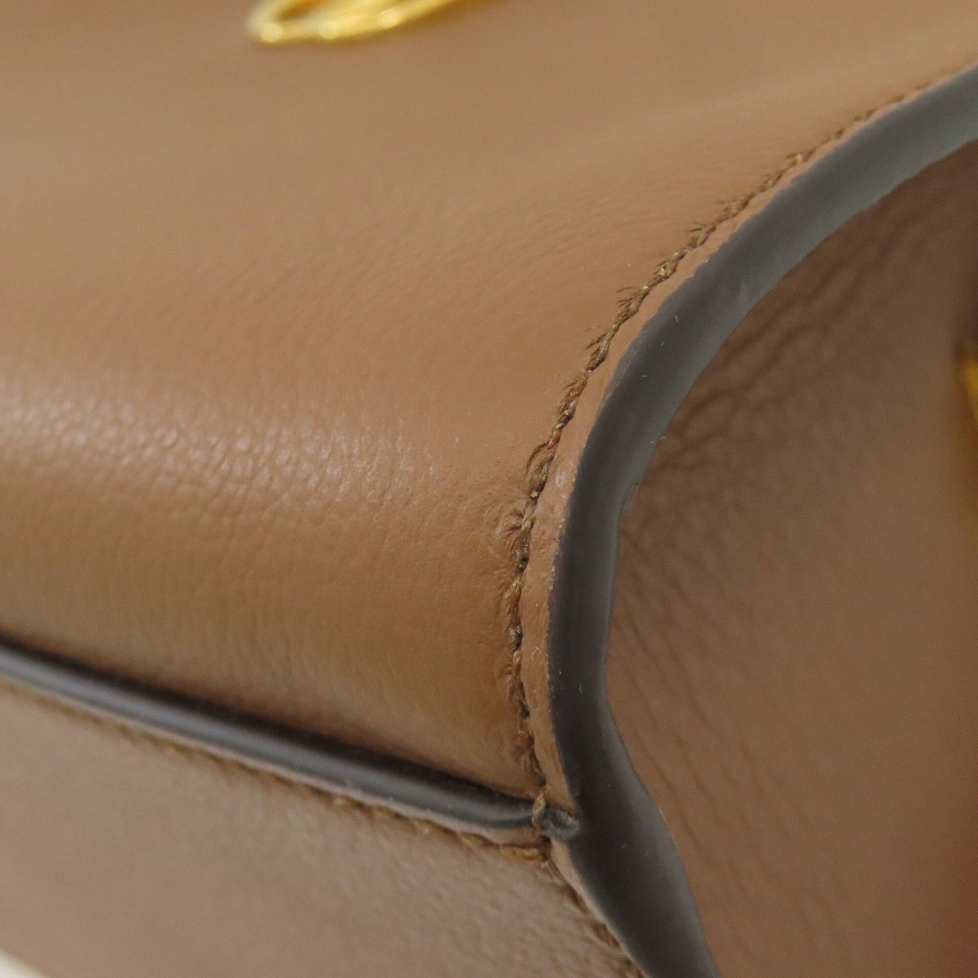 Bally Brown Leather Shoulder Bag (Pre-Owned)