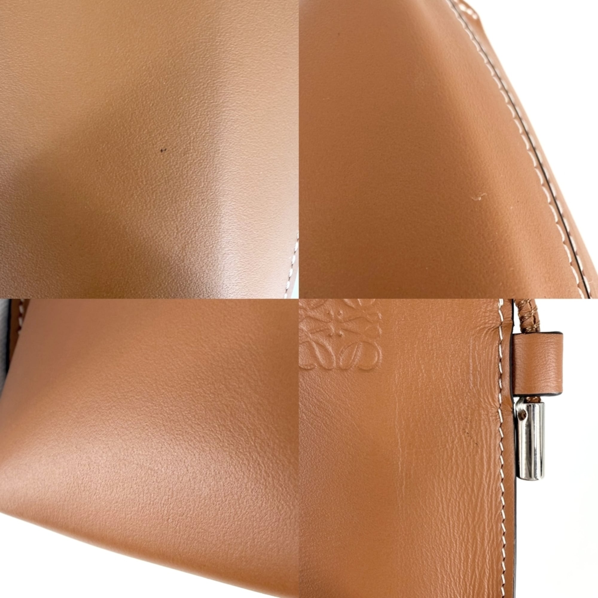 Loewe Brown Leather Pochette Shoulder Bag (Pre-Owned)