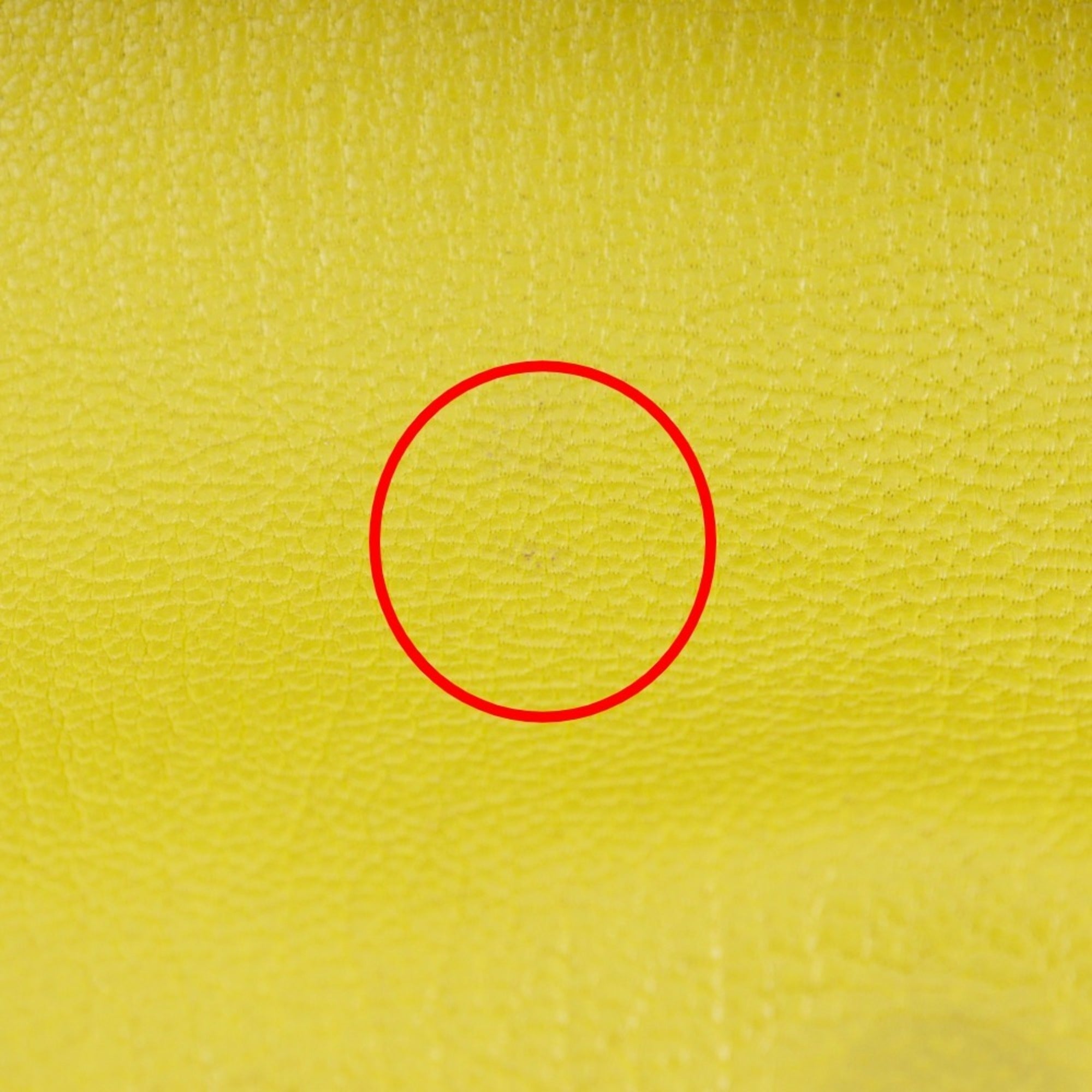 Hermes Yellow Chevre Leather Clutch Bag (Pre-Owned)