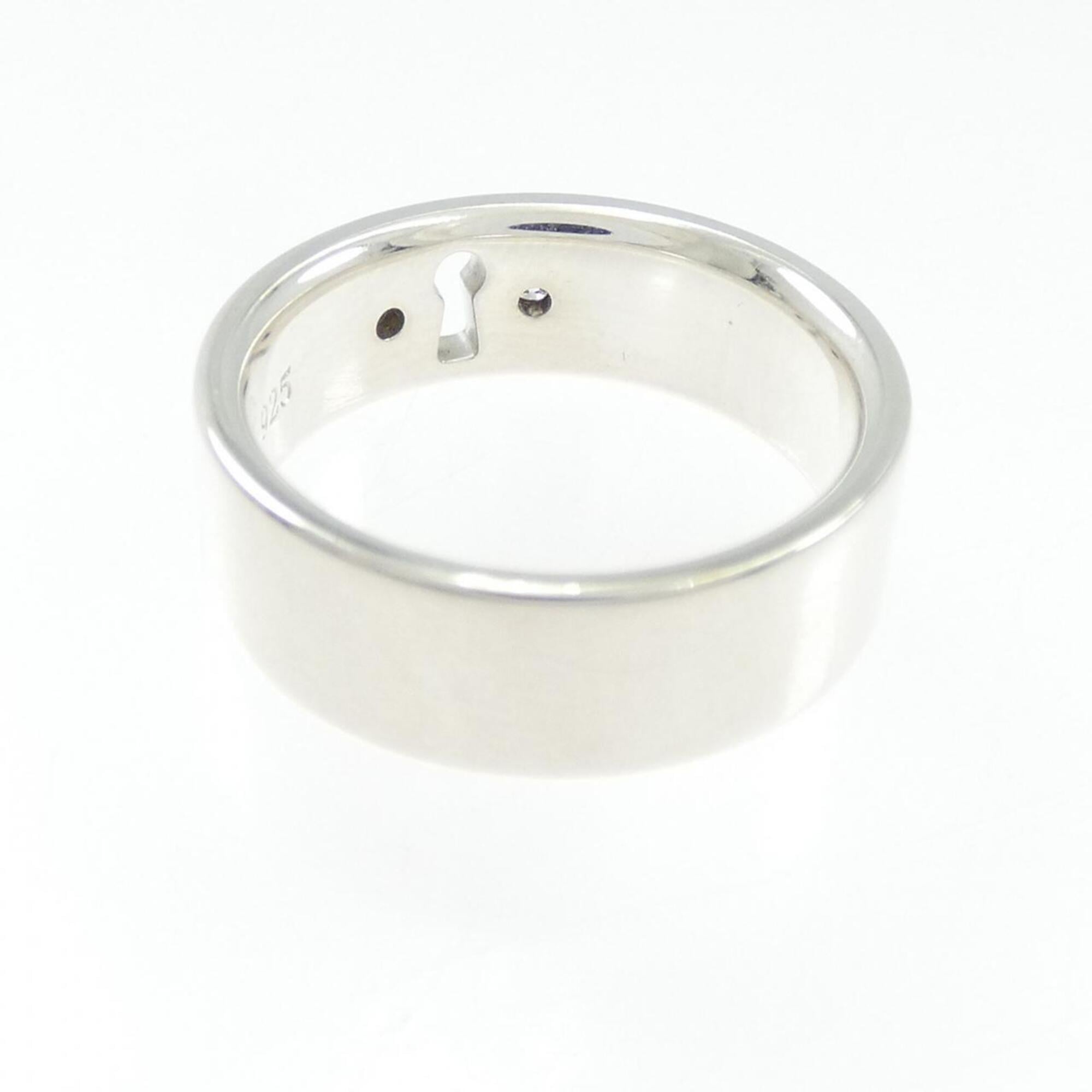 Tiffany Silver Silver 925 Band Ring (Pre-Owned)