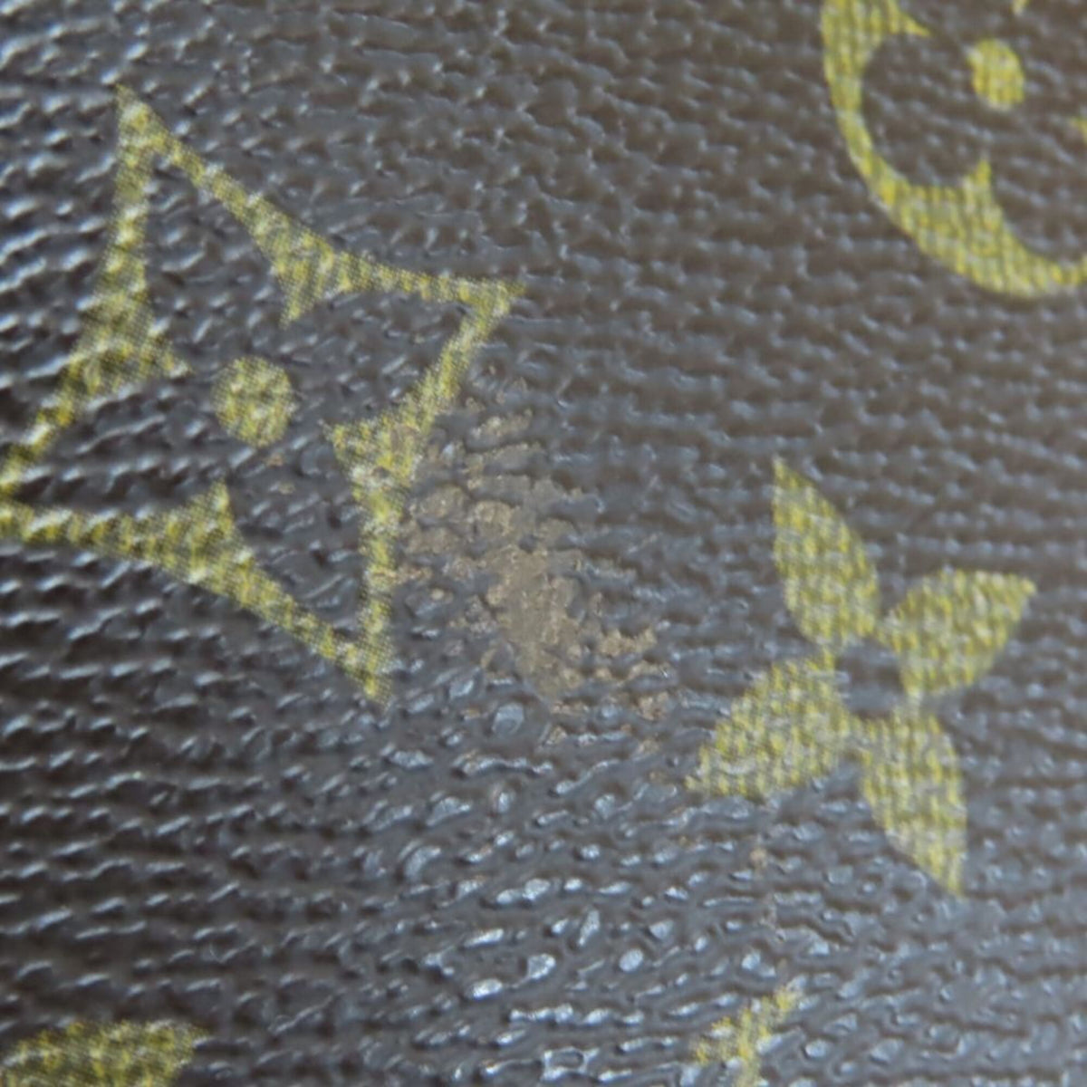 Louis Vuitton Brown Monogram Leather Handbag (Pre-Owned)