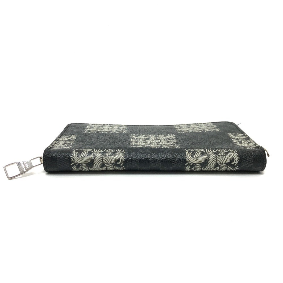 Louis Vuitton Damier Graphite Black Damier Graphite Long Wallet (Bi-Fold) (Pre-Owned)