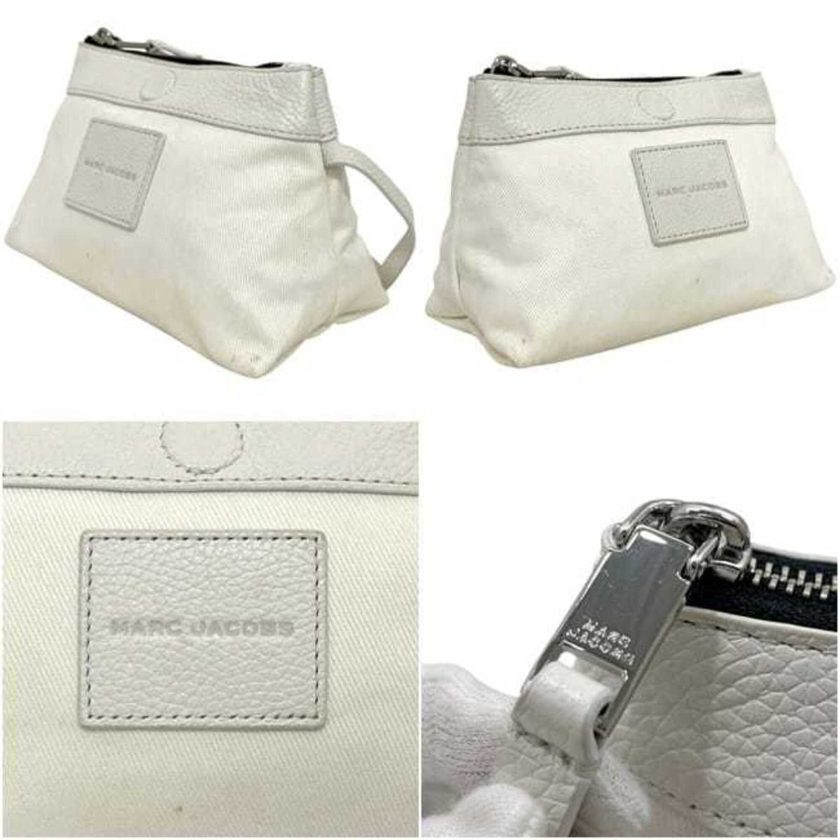 Marc Jacobs White Leather Handbag (Pre-Owned)