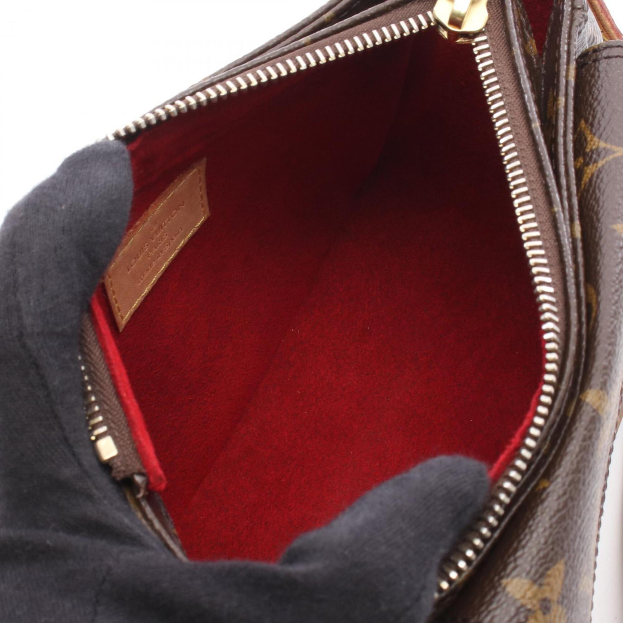 Louis Vuitton Brown Monogram Monogram Handbag Shoulder Bag (Pre-Owned)
